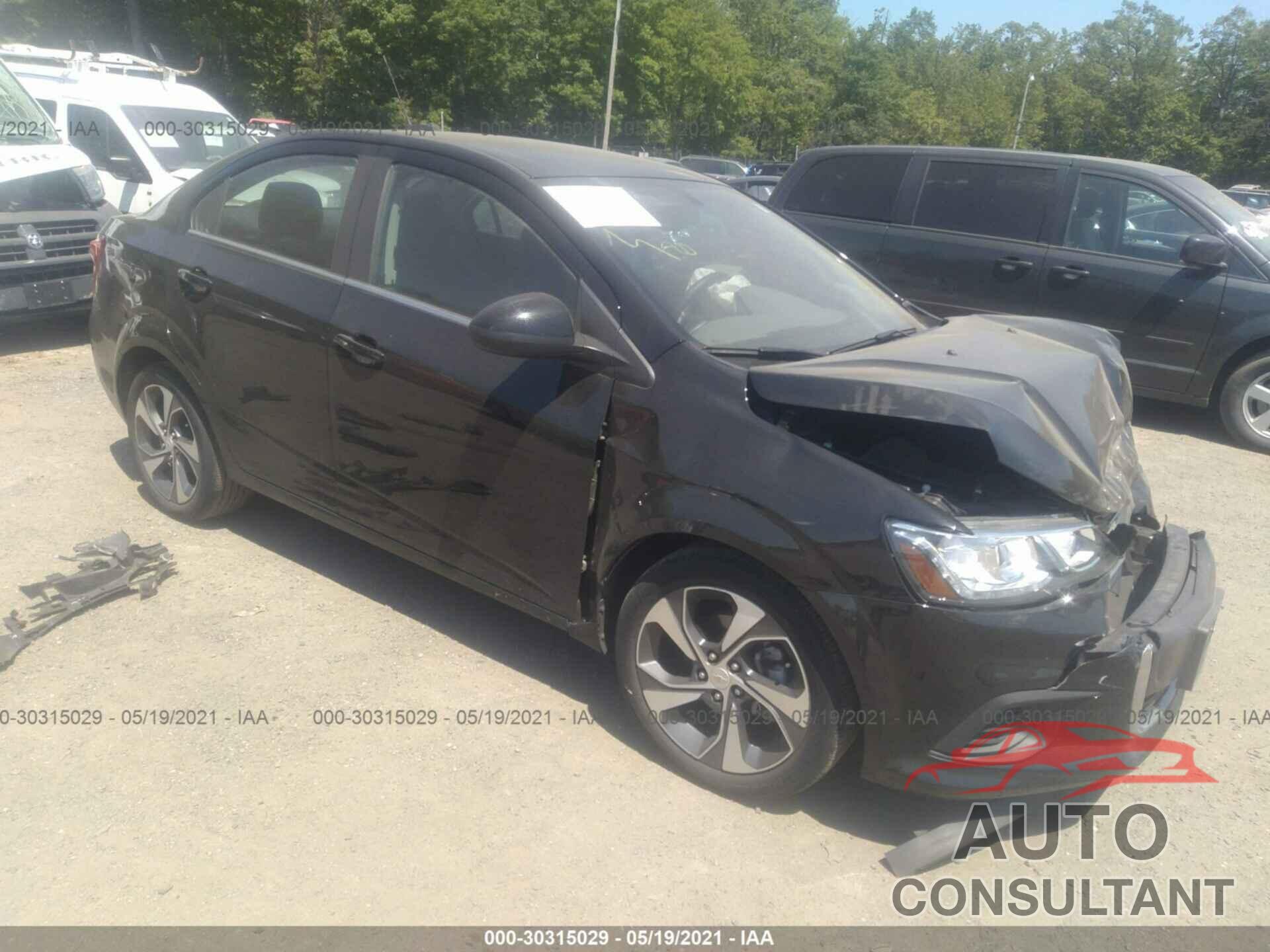 CHEVROLET SONIC 2020 - 1G1JF5SB9L4120691