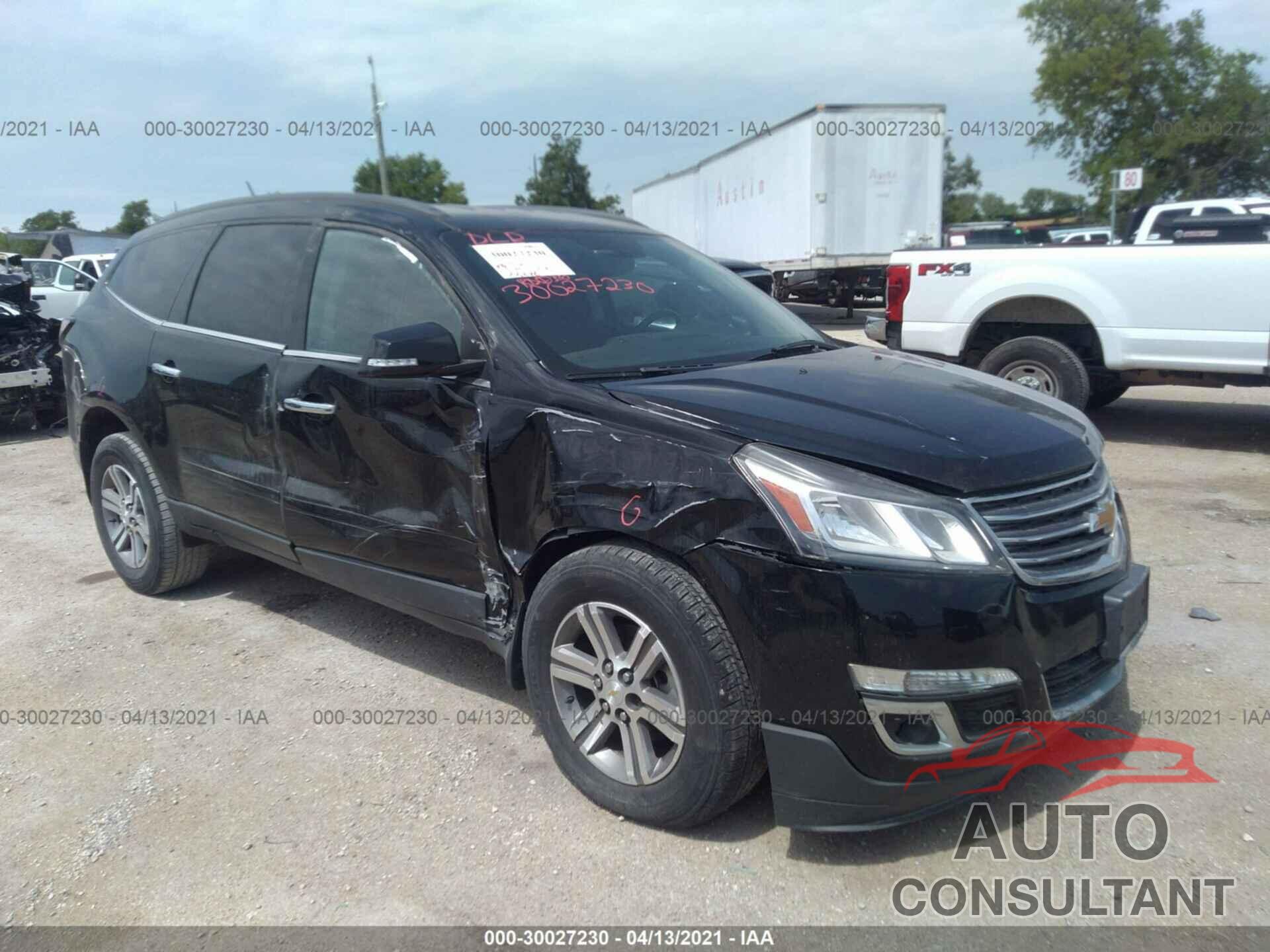 CHEVROLET TRAVERSE 2016 - 1GNKRGKD2GJ240167