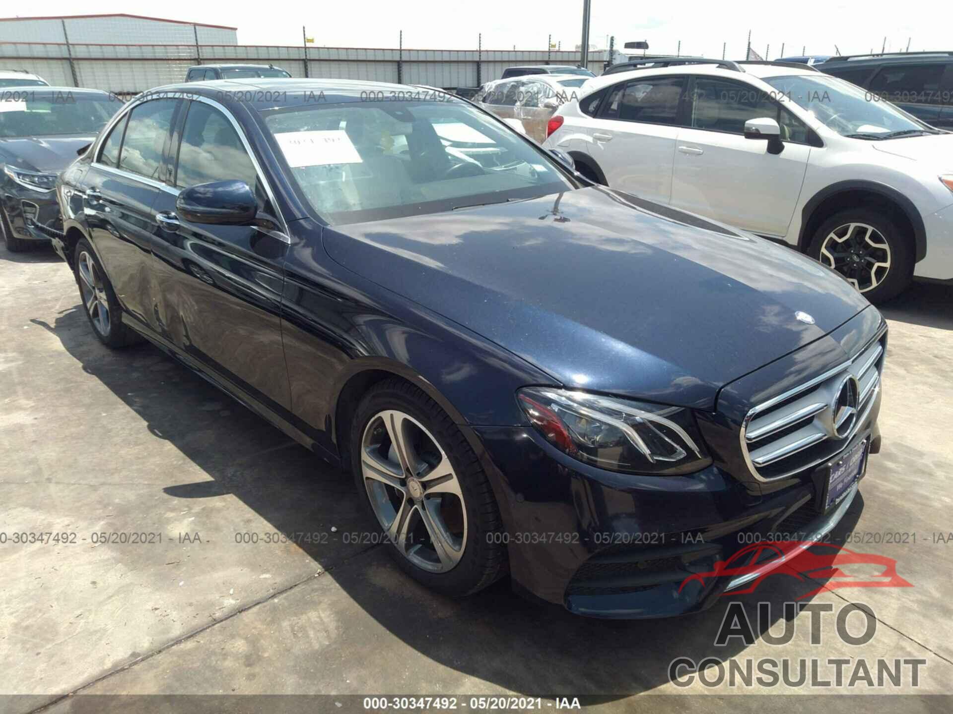 MERCEDES-BENZ E-CLASS 2017 - WDDZF4JB8HA213089
