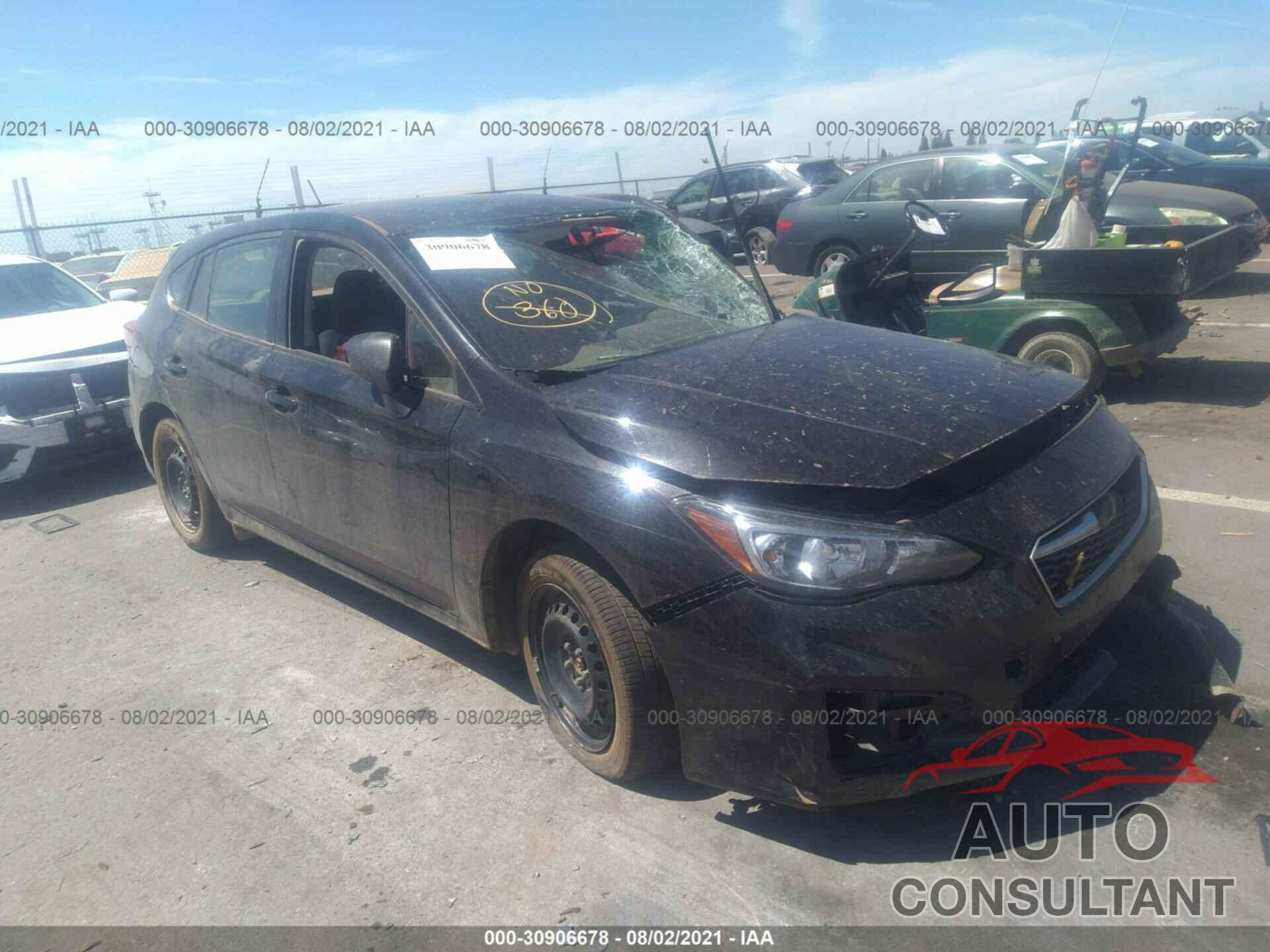 SUBARU IMPREZA 2019 - 4S3GTAA66K3725361