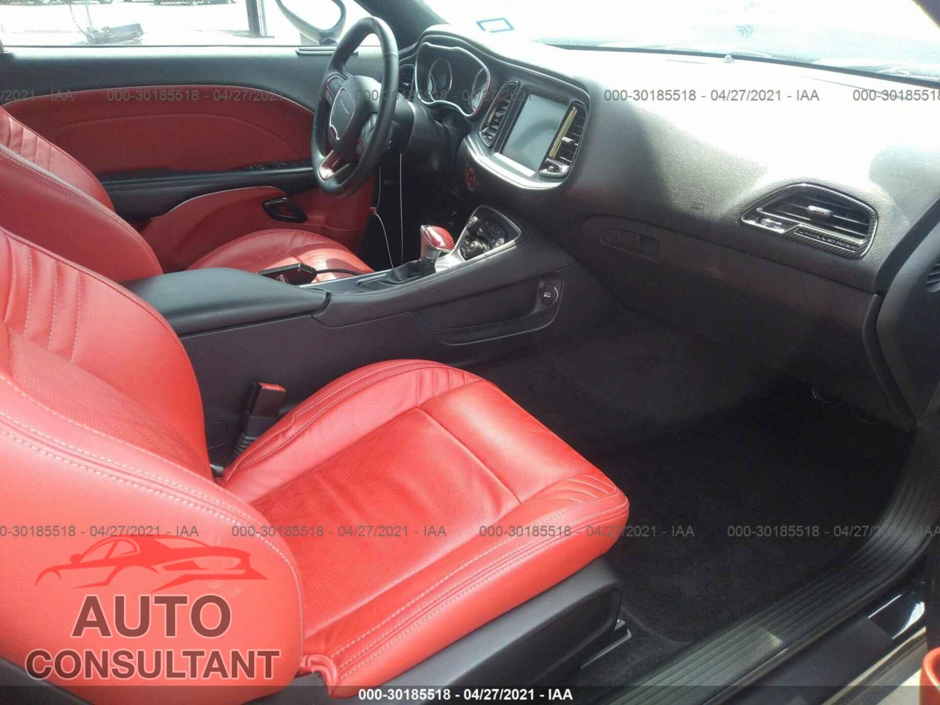 DODGE CHALLENGER 2016 - 2C3CDZAG3GH288608