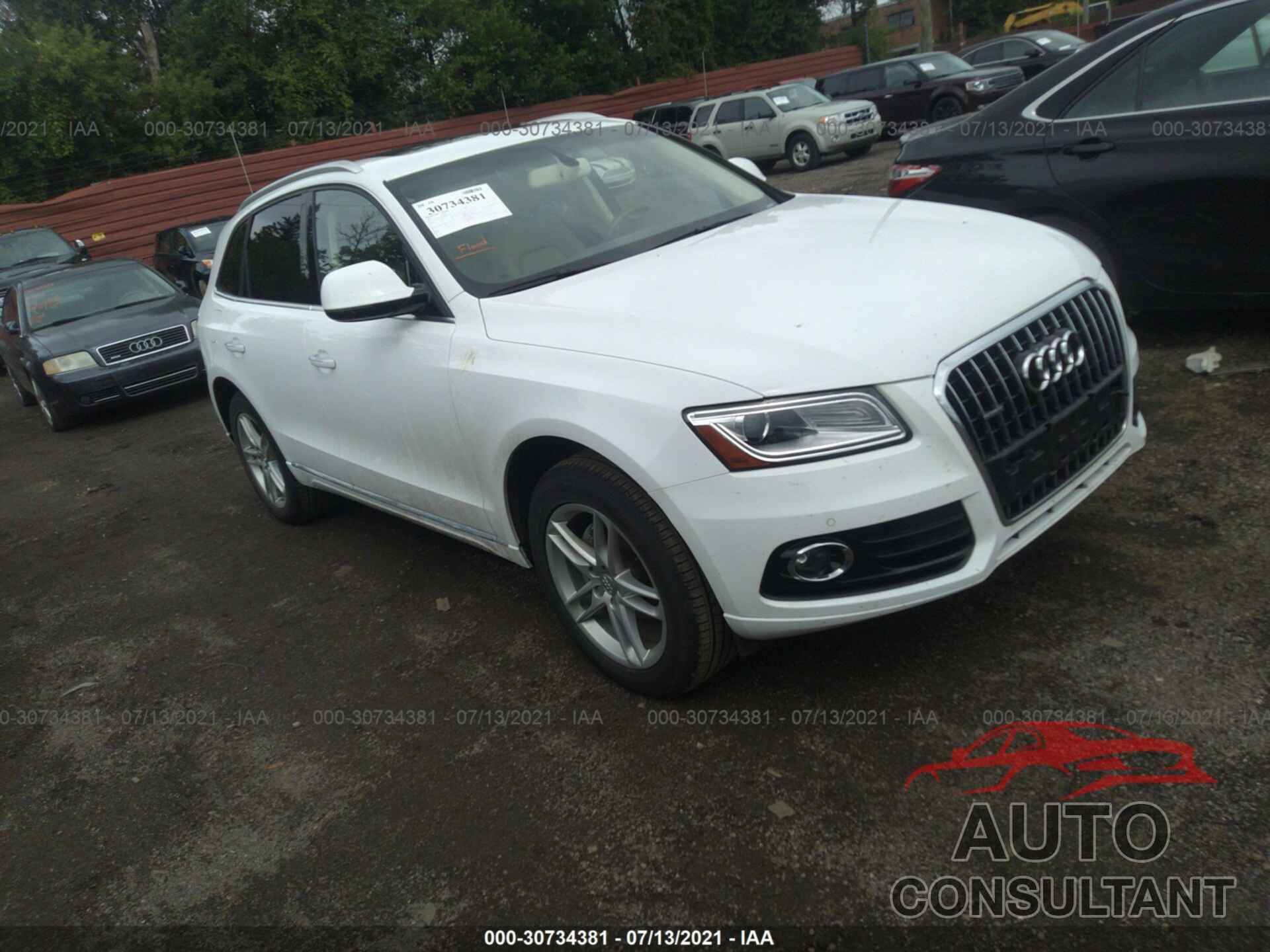 AUDI Q5 2017 - WA1L2AFP0HA006642