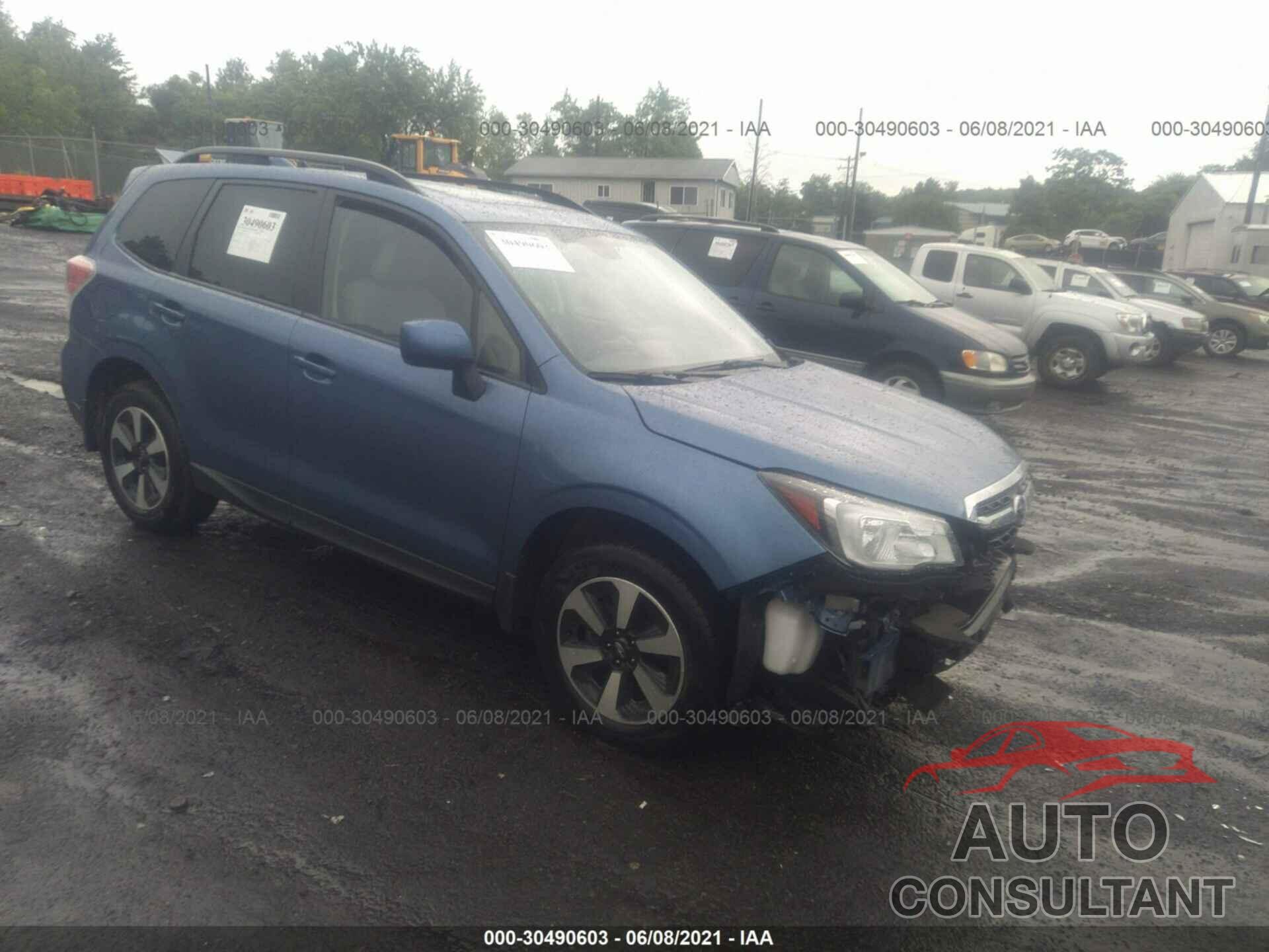 SUBARU FORESTER 2018 - JF2SJAGC3JH508849
