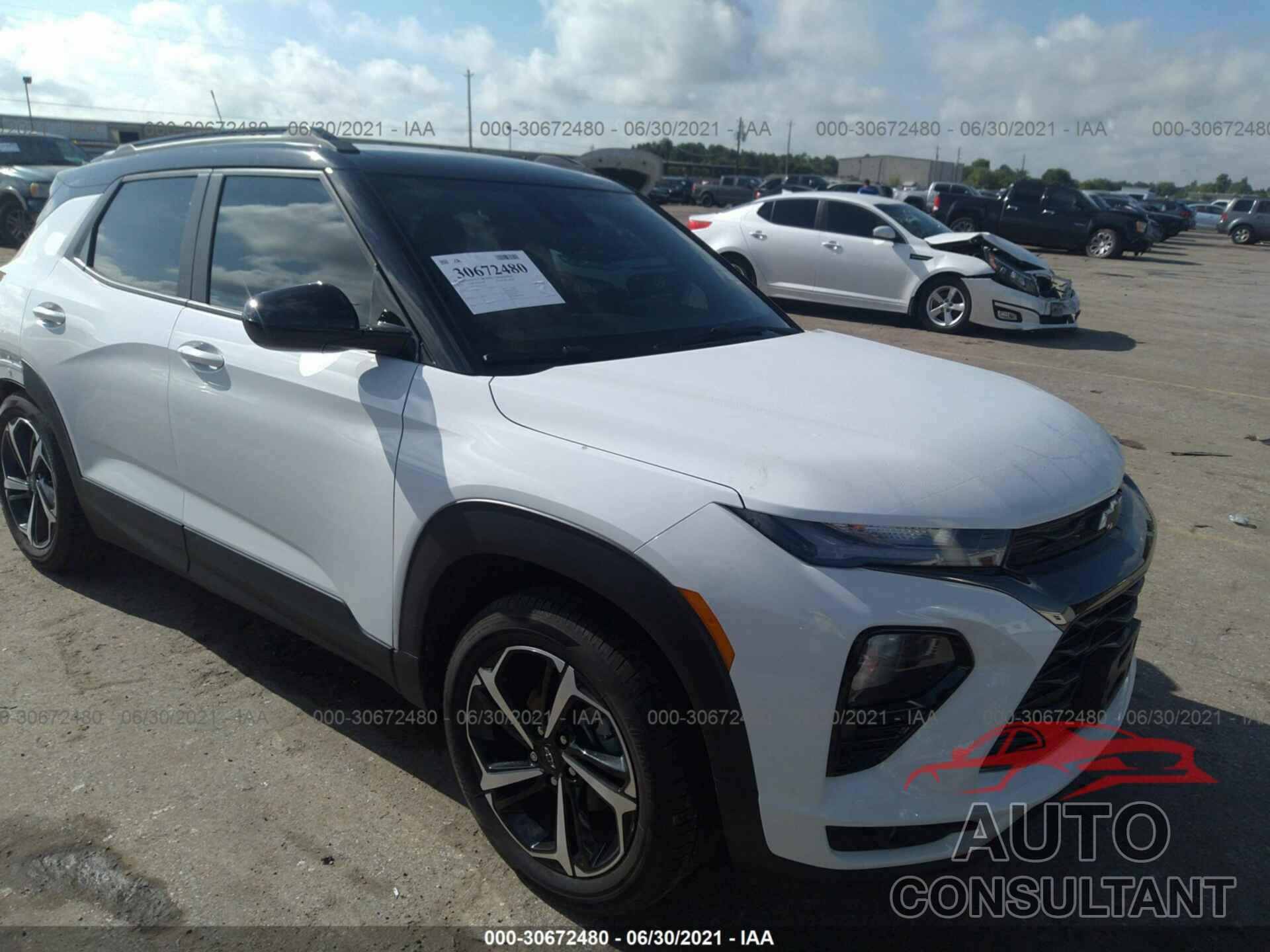 CHEVROLET TRAILBLAZER 2021 - KL79MTSL7MB120356