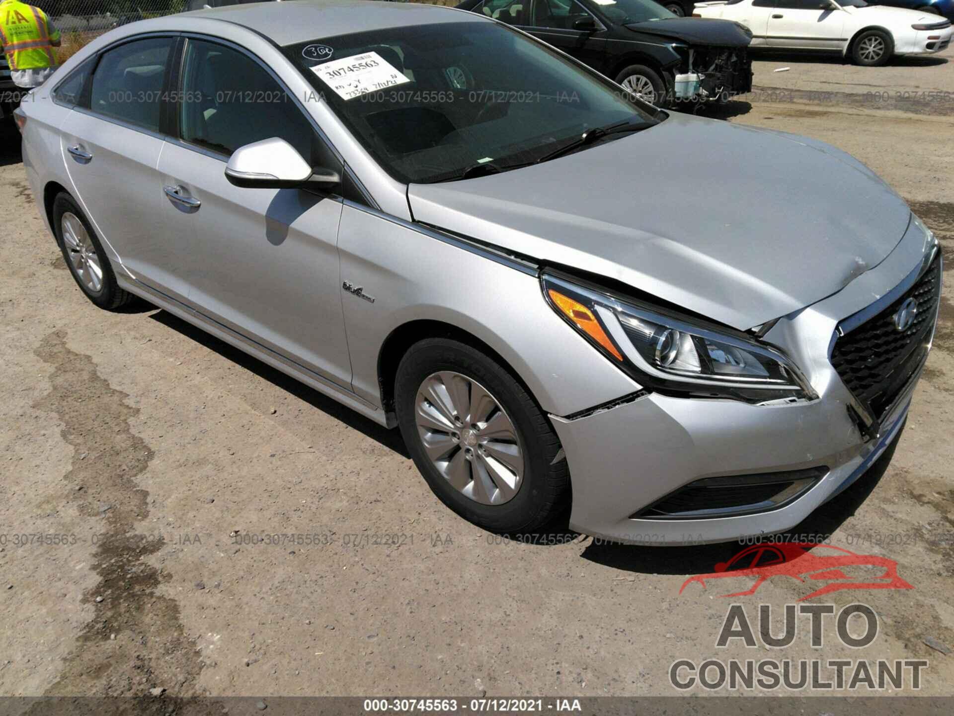 HYUNDAI SONATA HYBRID 2016 - KMHE24L14GA013880