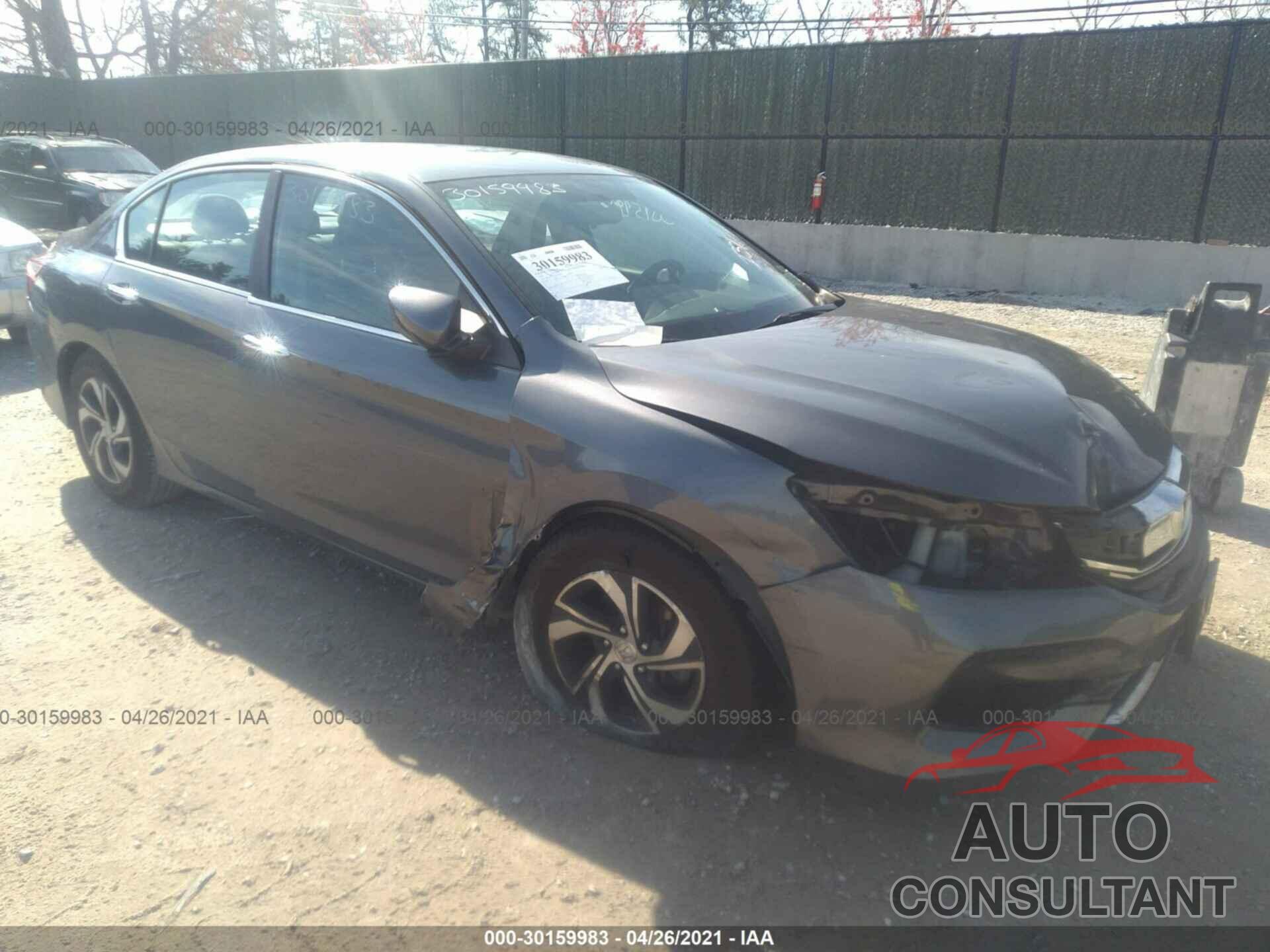 HONDA ACCORD SEDAN 2016 - 1HGCR2F34GA016904