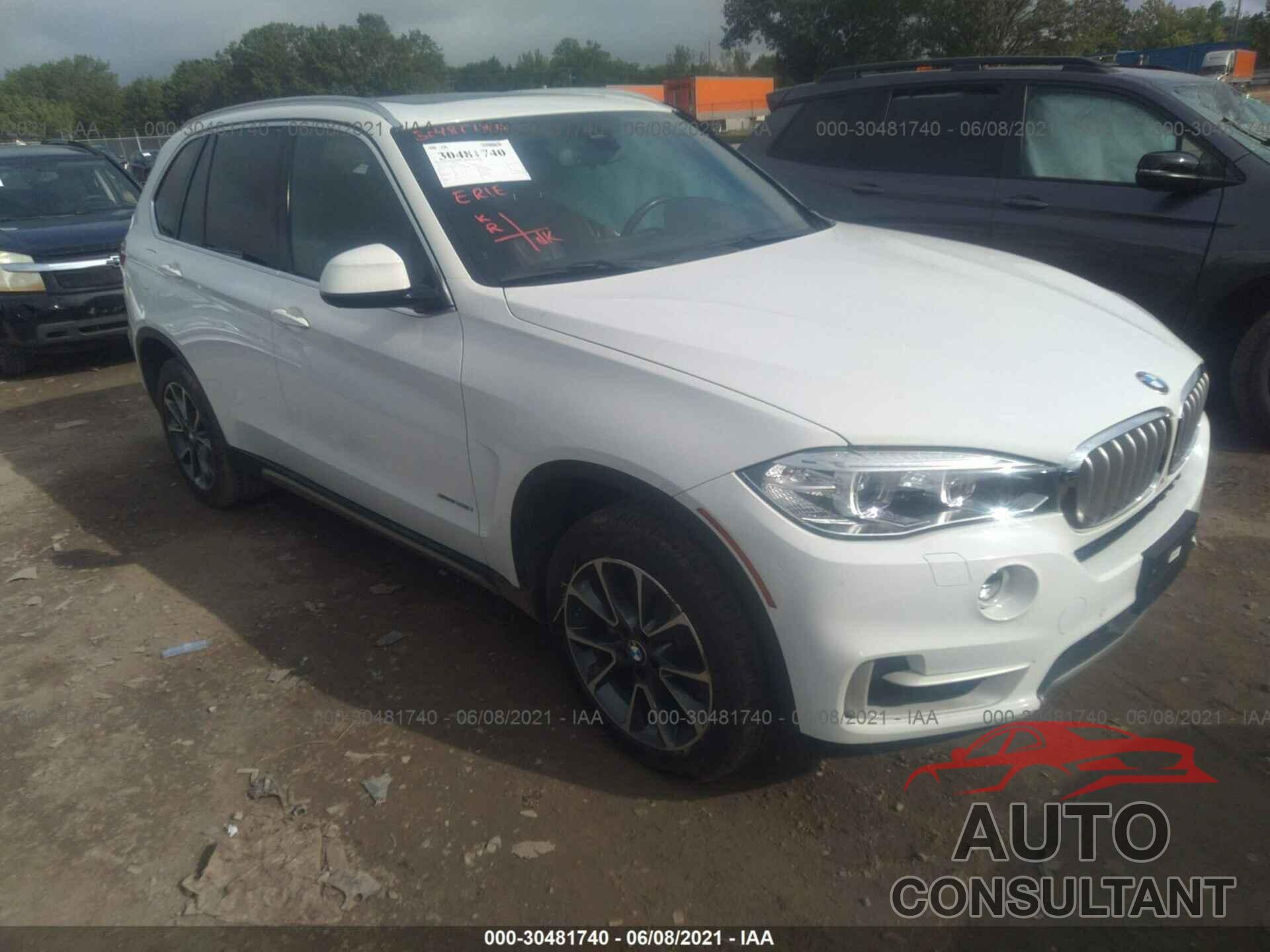 BMW X5 2017 - 5UXKR0C37H0V72536