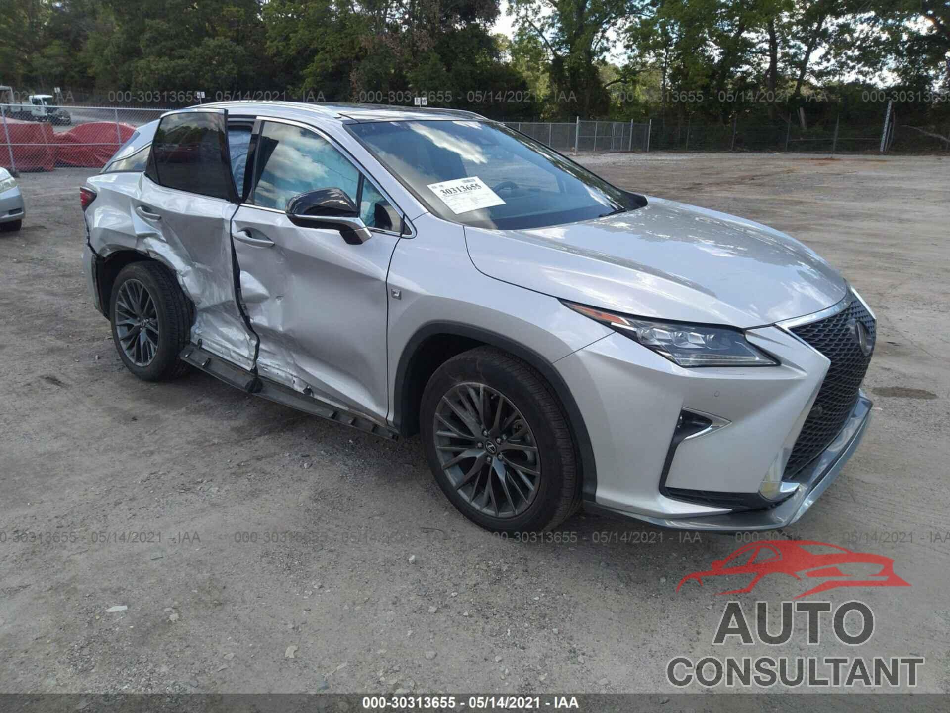 LEXUS RX 350 2016 - 2T2BZMCA2GC047231