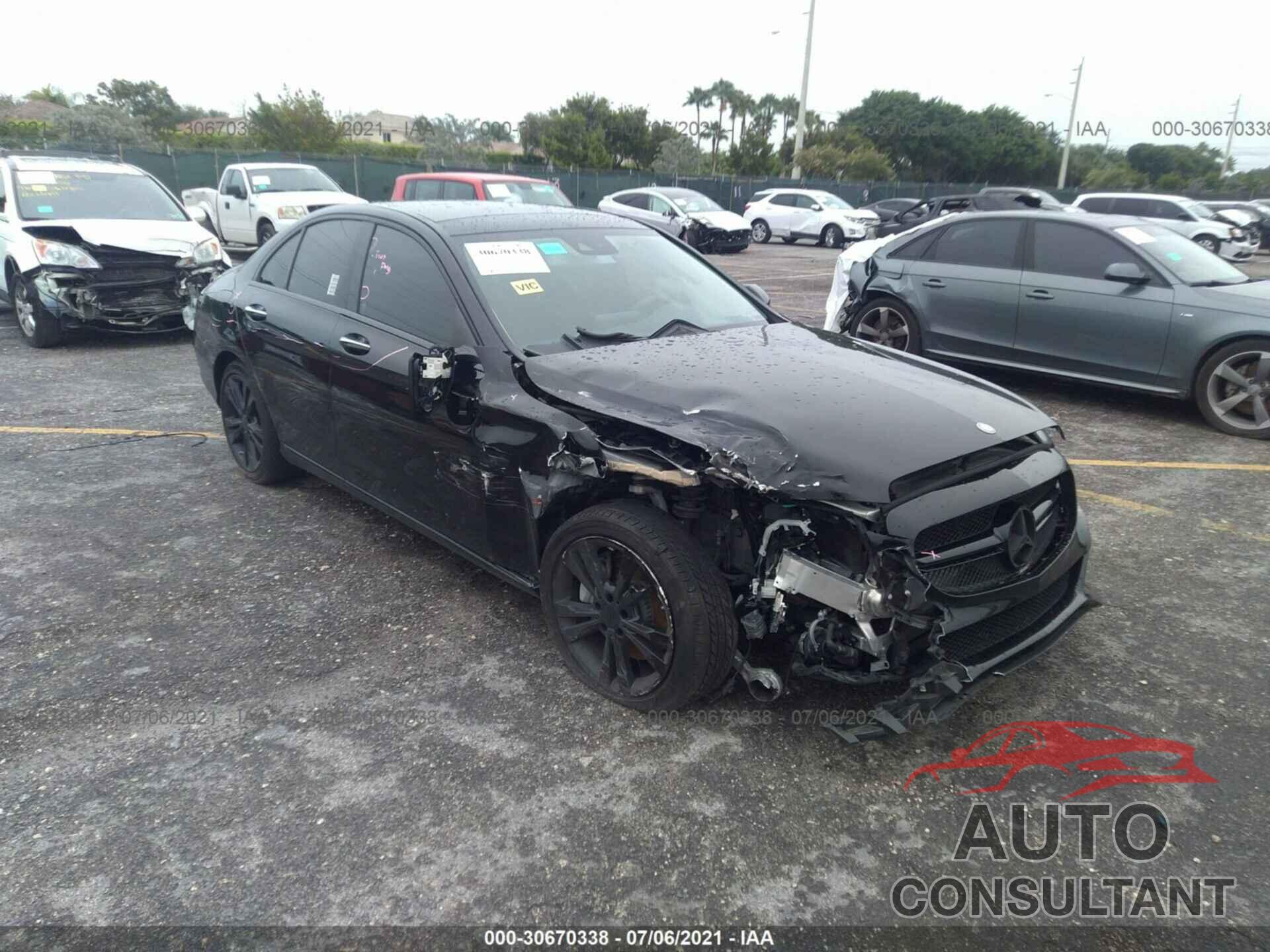 MERCEDES-BENZ C-CLASS 2016 - WDDWF4JB3GR179033