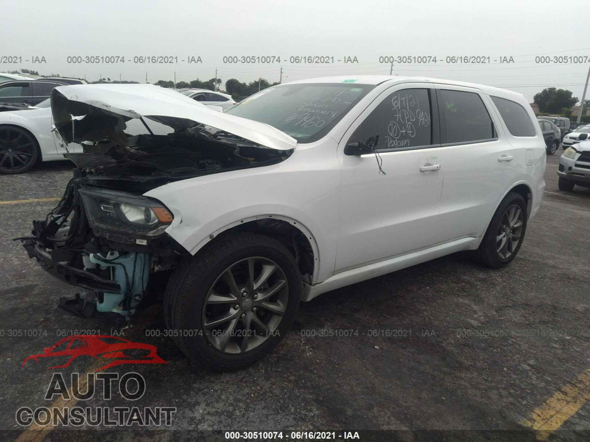 DODGE DURANGO 2017 - 1C4RDHDG3HC759480