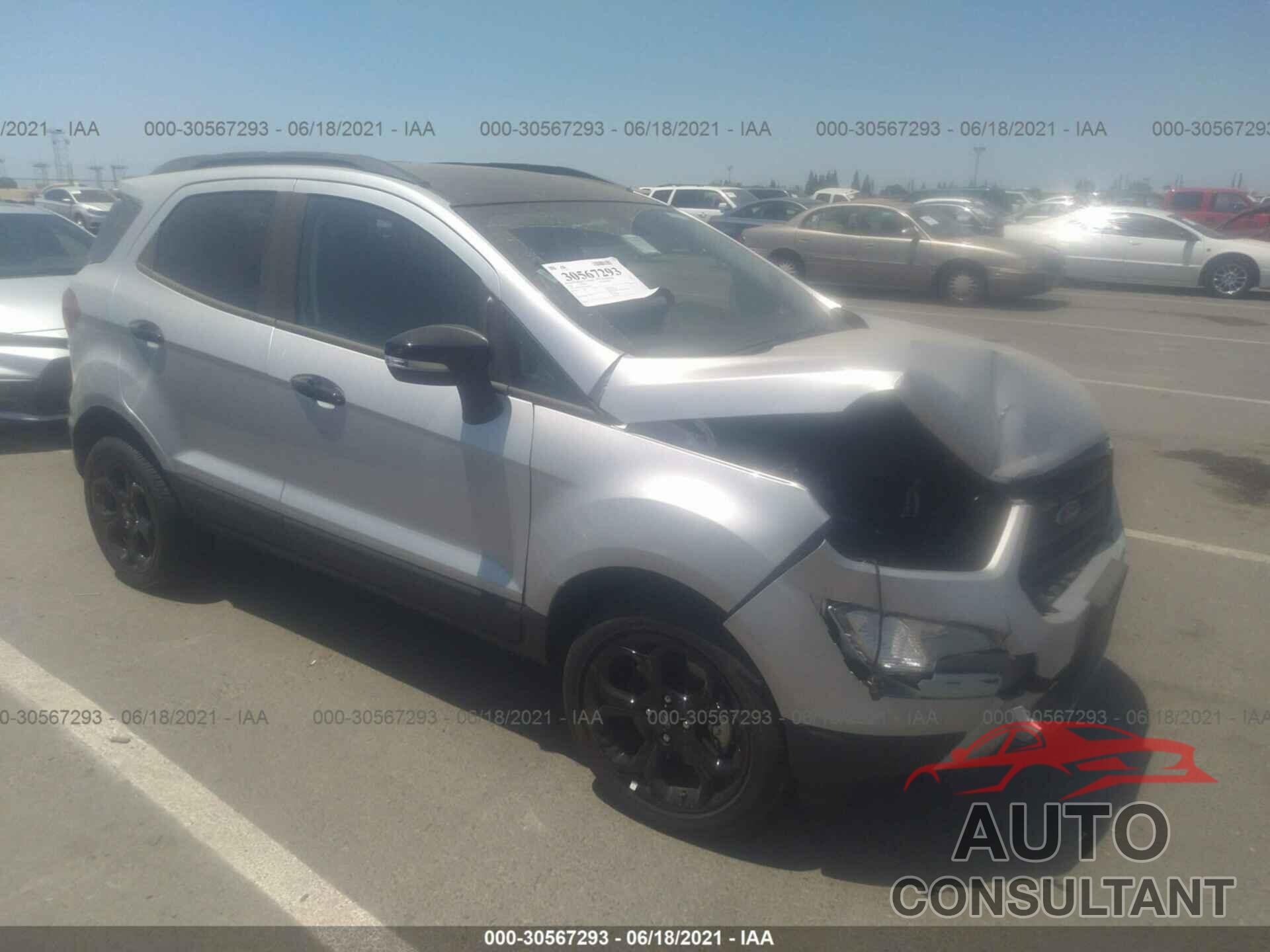 FORD ECOSPORT 2021 - MAJ6S3JL8MC412806