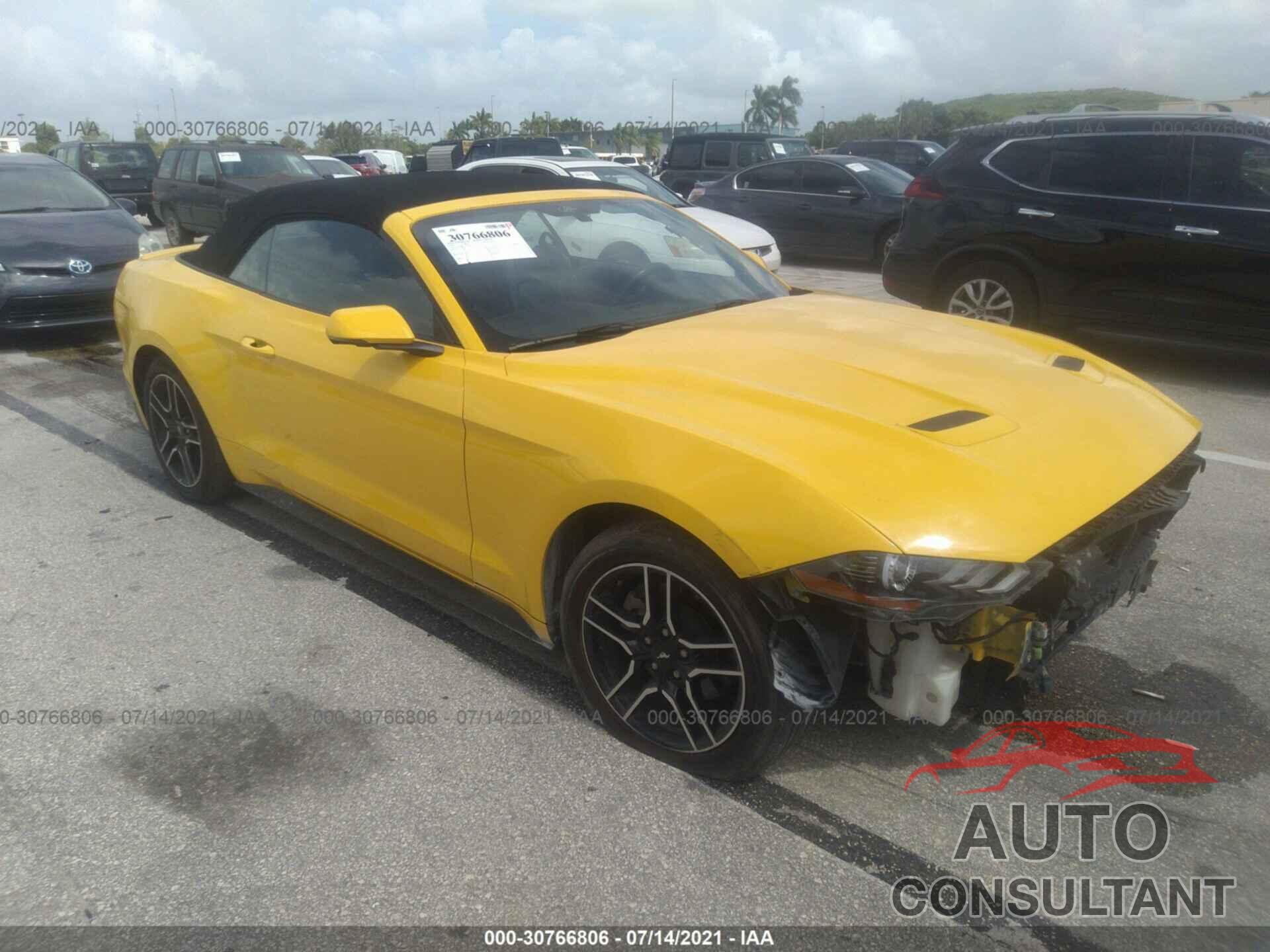 FORD MUSTANG 2018 - 1FATP8UH2J5139368