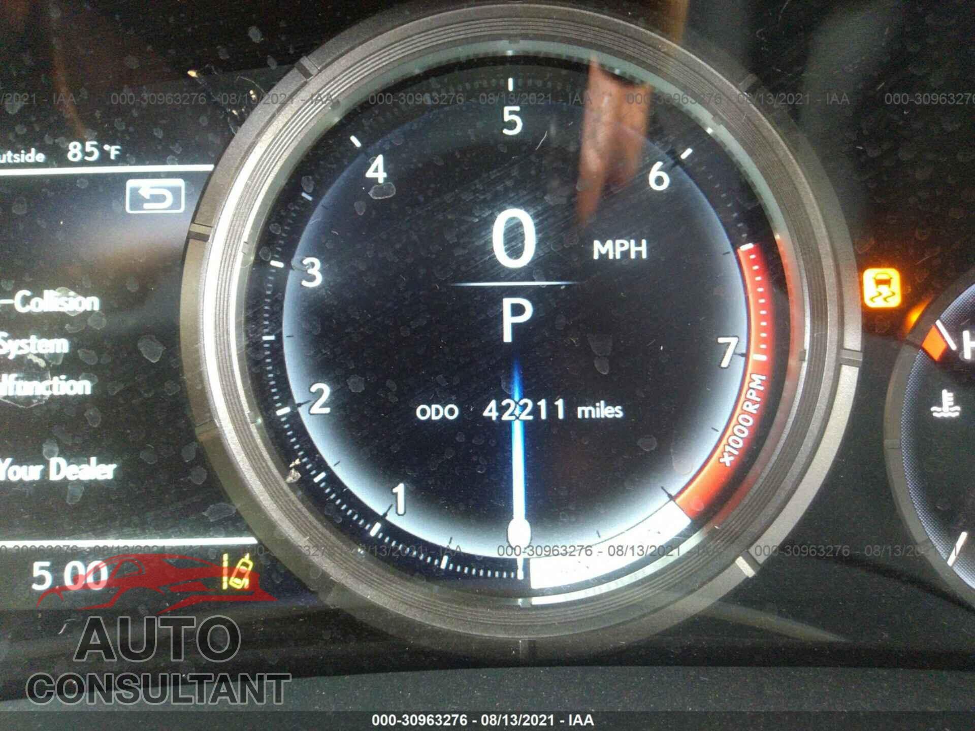 LEXUS RX 2017 - 2T2ZZMCA6HC047121