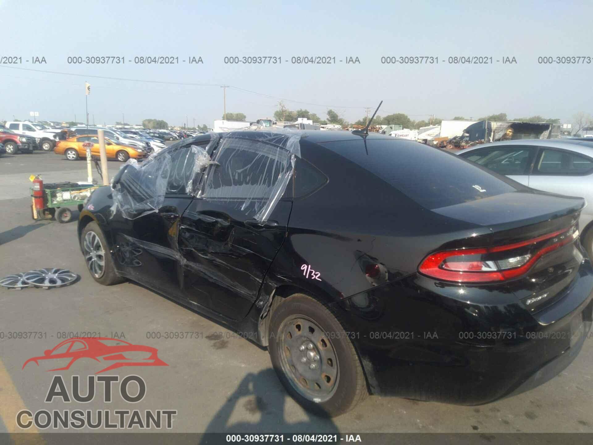 DODGE DART 2016 - 1C3CDFBB2GD571256