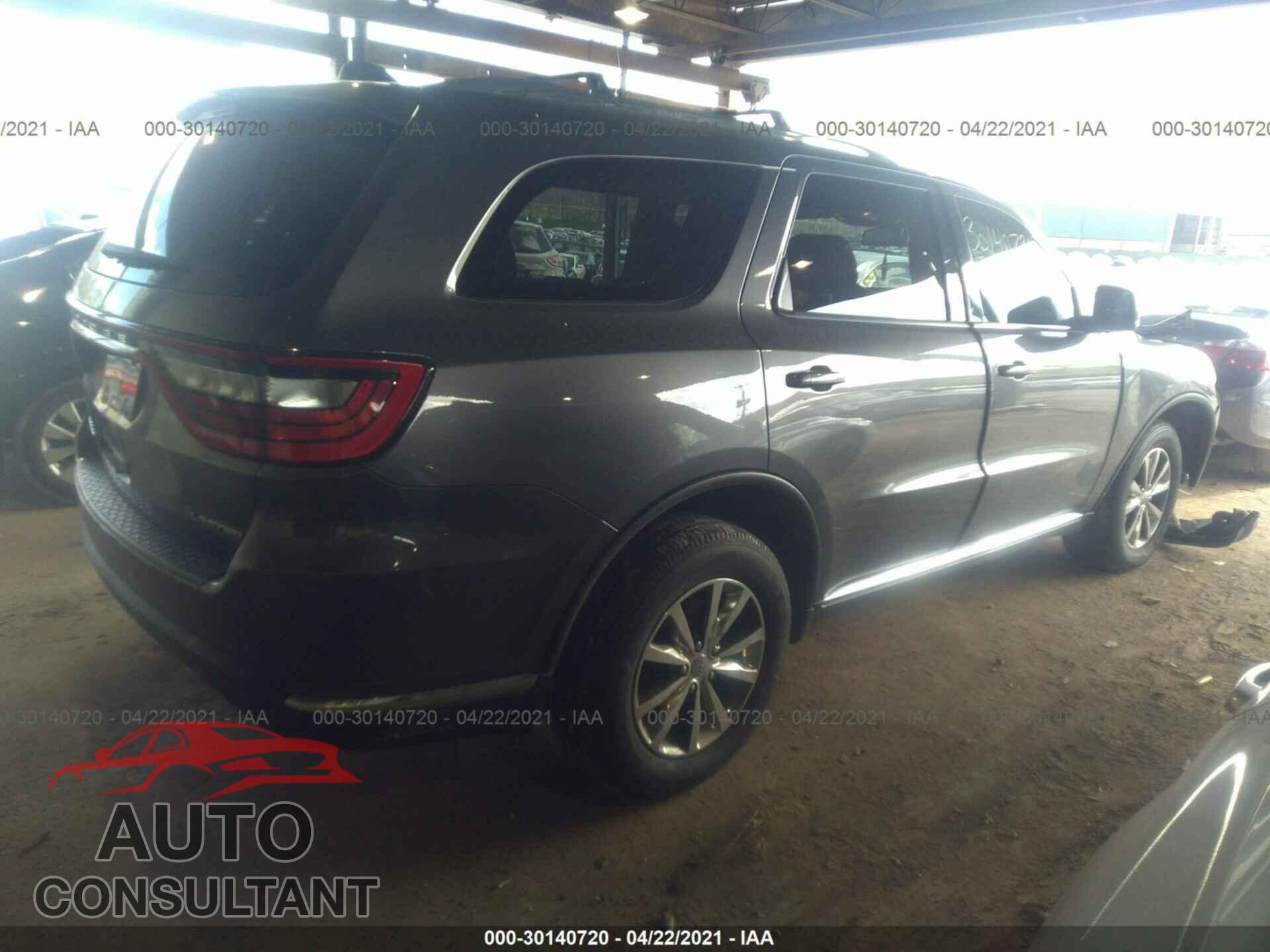 DODGE DURANGO 2016 - 1C4RDJDG9GC387410