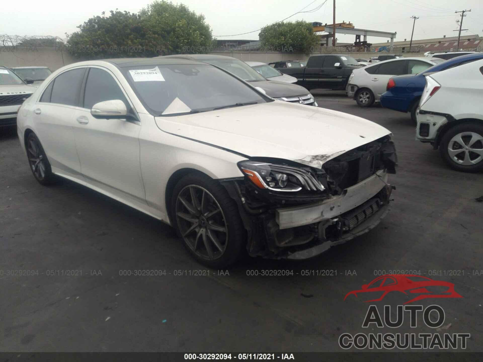 MERCEDES-BENZ S-CLASS 2018 - WDDUG8DB8JA413485