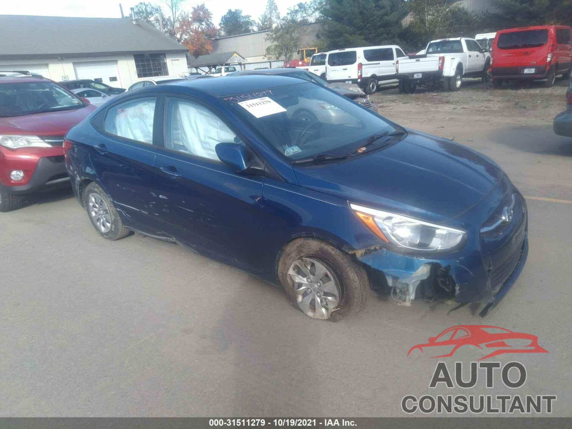 HYUNDAI ACCENT 2016 - KMHCT4AEXGU021863
