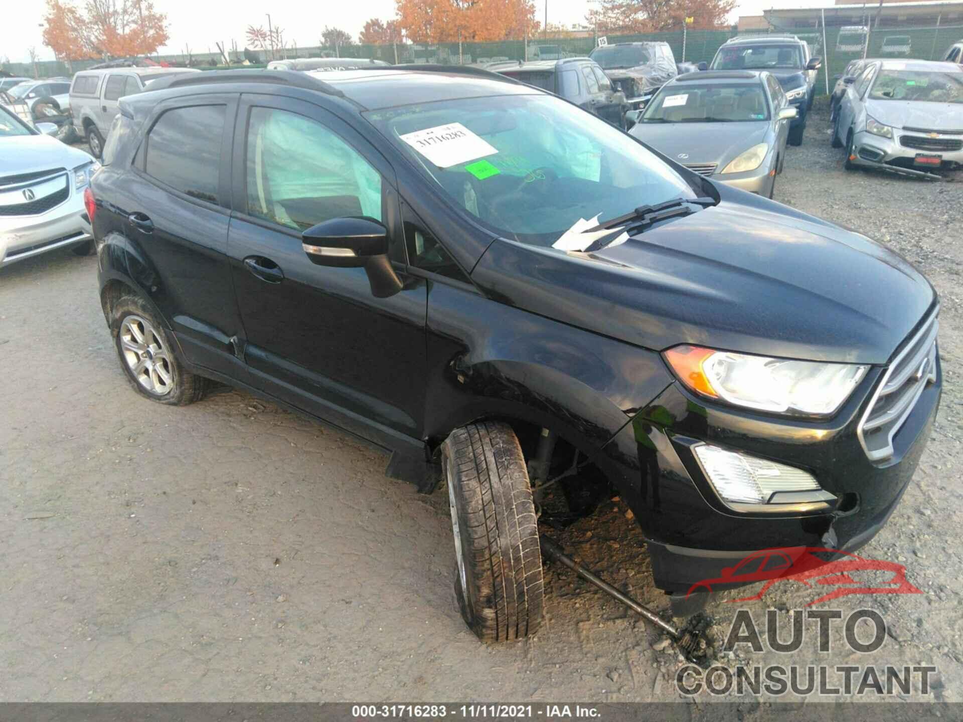 FORD ECOSPORT 2019 - MAJ3S2GE9KC270565