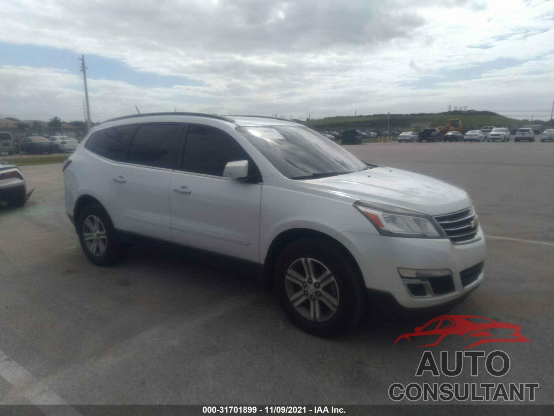 CHEVROLET TRAVERSE 2016 - 1GNKRGKD5GJ302242