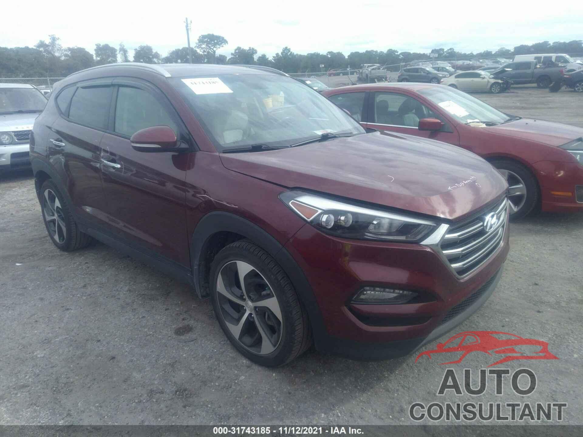 HYUNDAI TUCSON 2016 - KM8J33A28GU183367