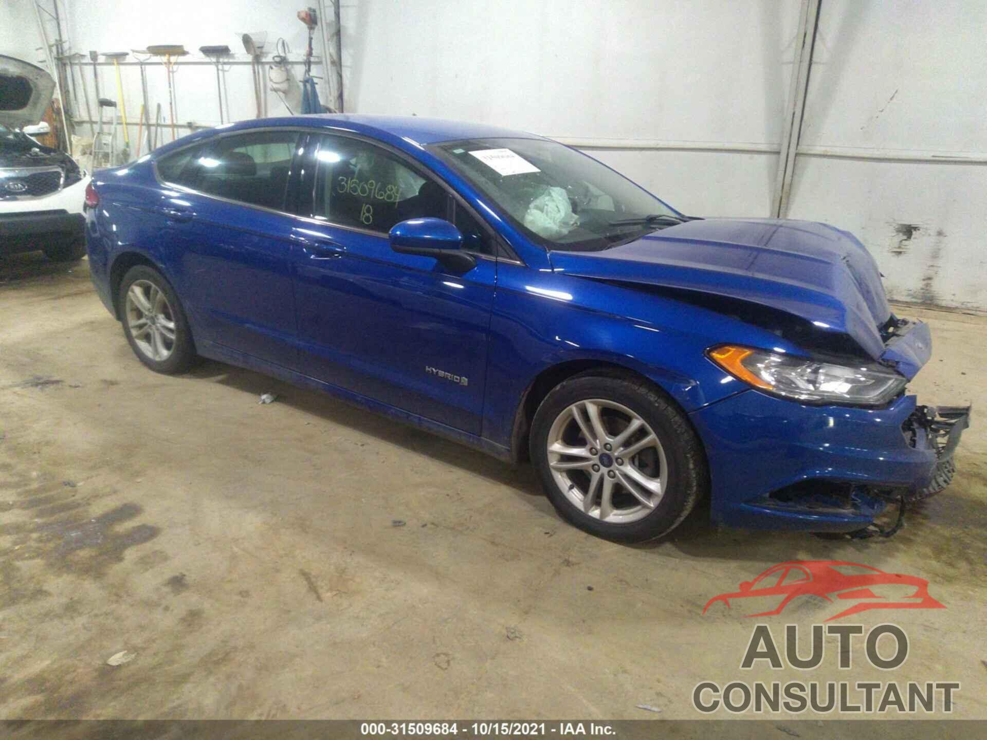 FORD FUSION HYBRID 2018 - 3FA6P0LU0JR117153