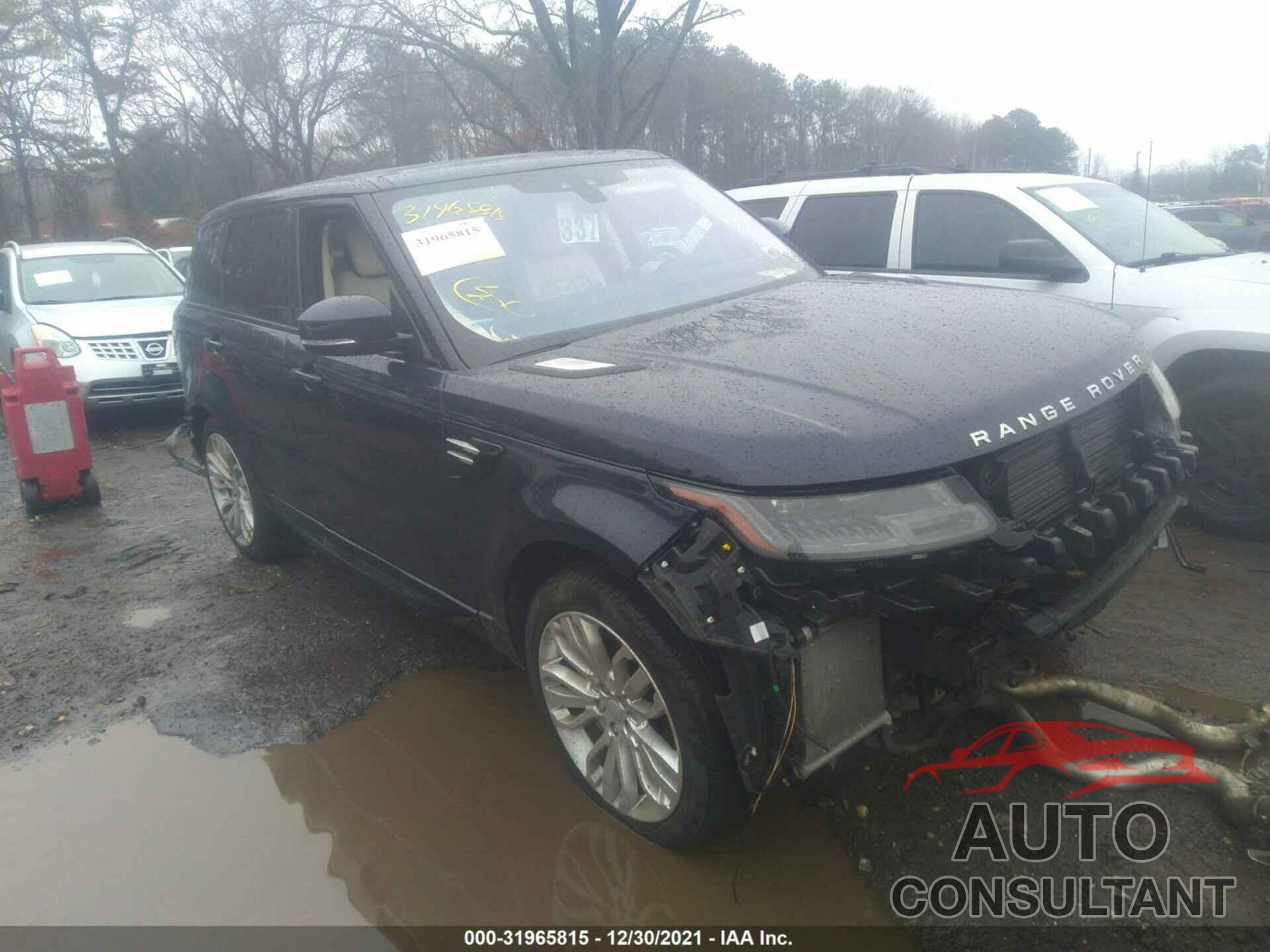 LAND ROVER RANGE ROVER SPORT 2019 - SALWR2RU8KA860946