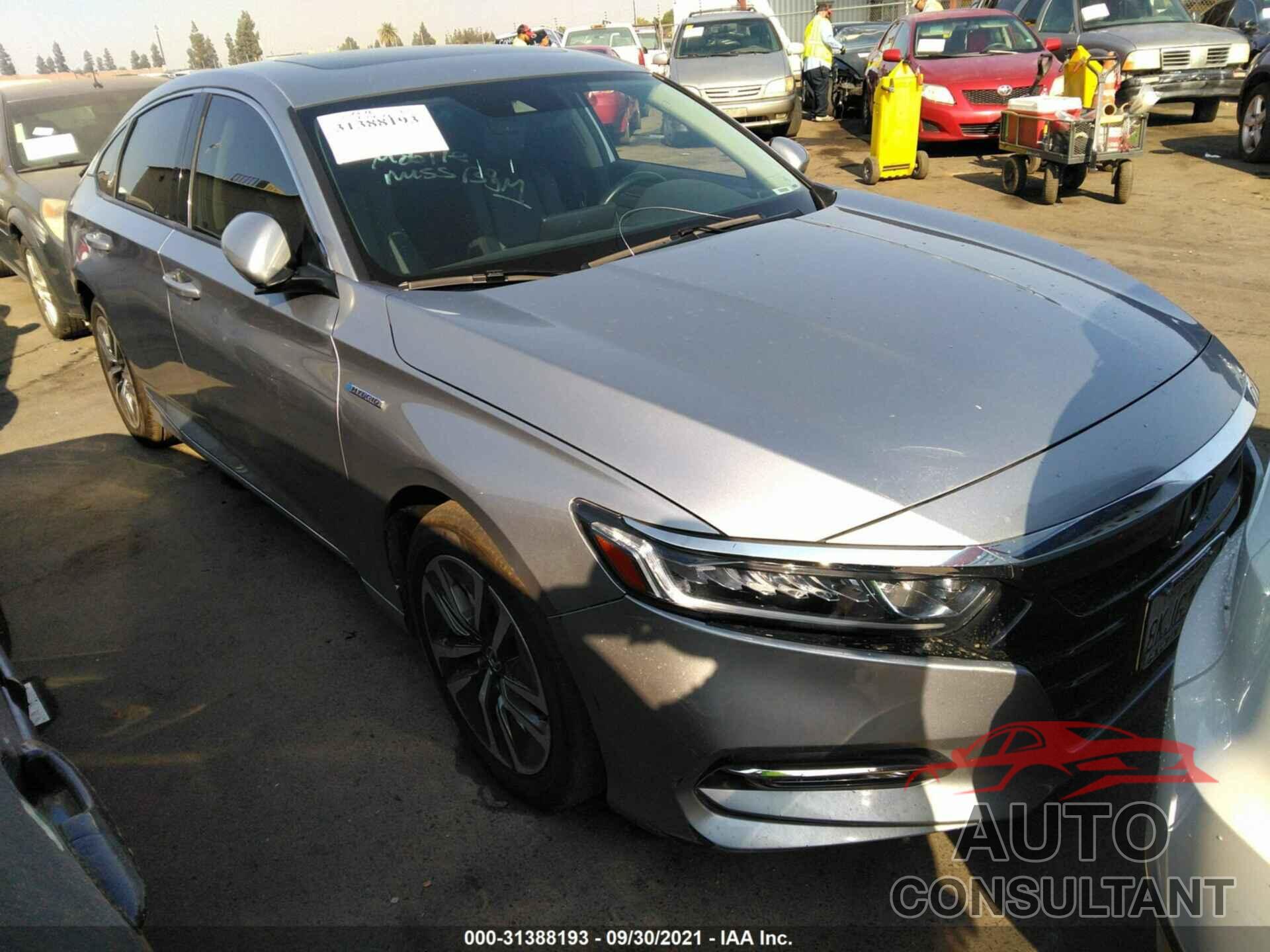 HONDA ACCORD HYBRID 2019 - 1HGCV3F59KA008714