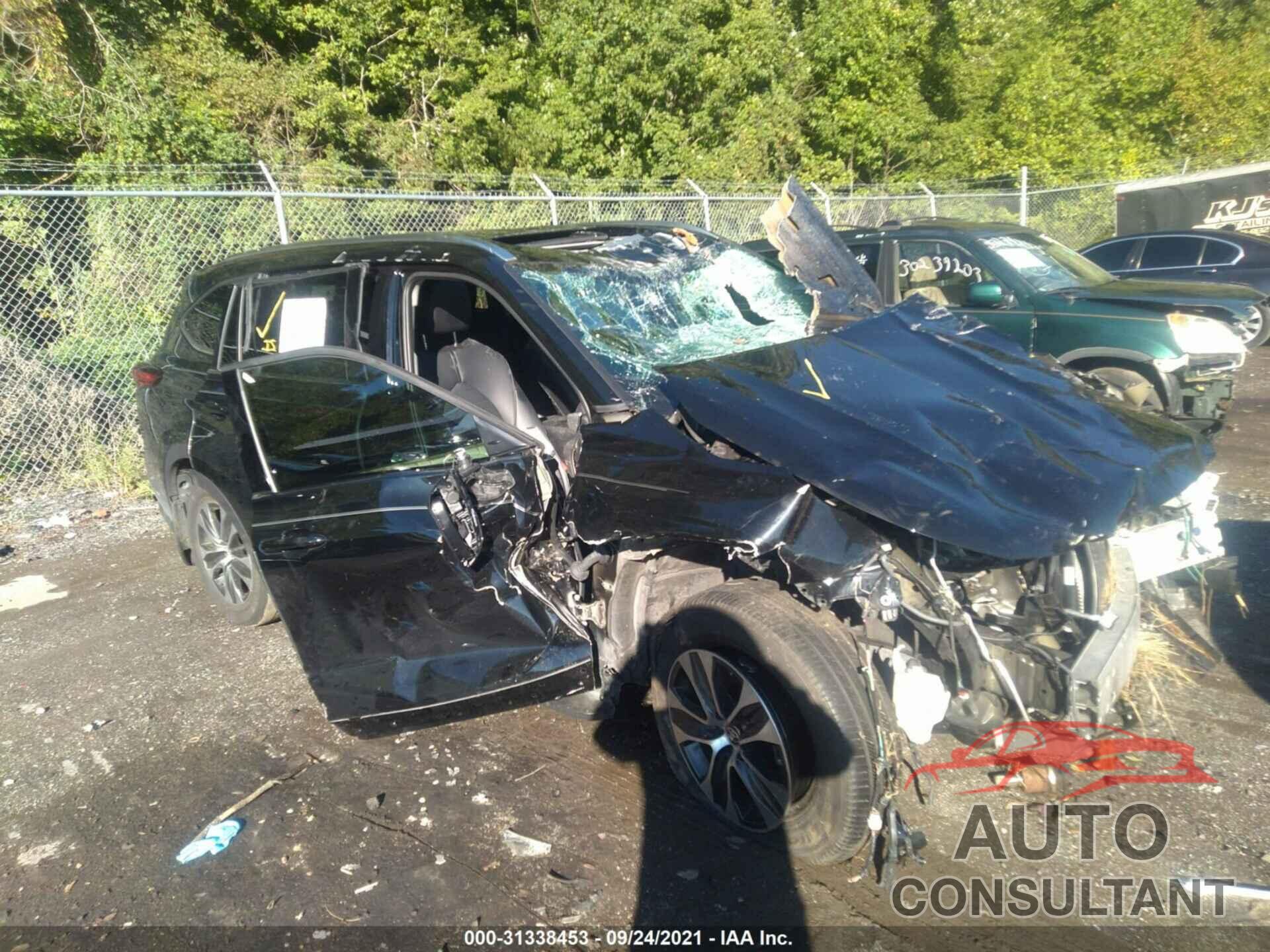 TOYOTA HIGHLANDER 2020 - 5TDHZRBH9LS044029