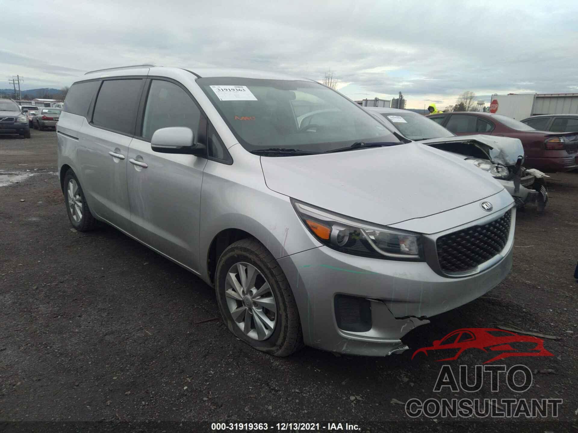 KIA SEDONA 2016 - KNDMB5C17G6090364