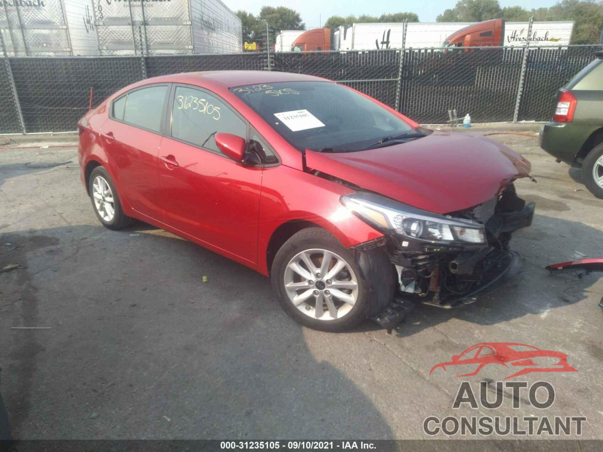 KIA FORTE 2017 - 3KPFL4A7XHE013362