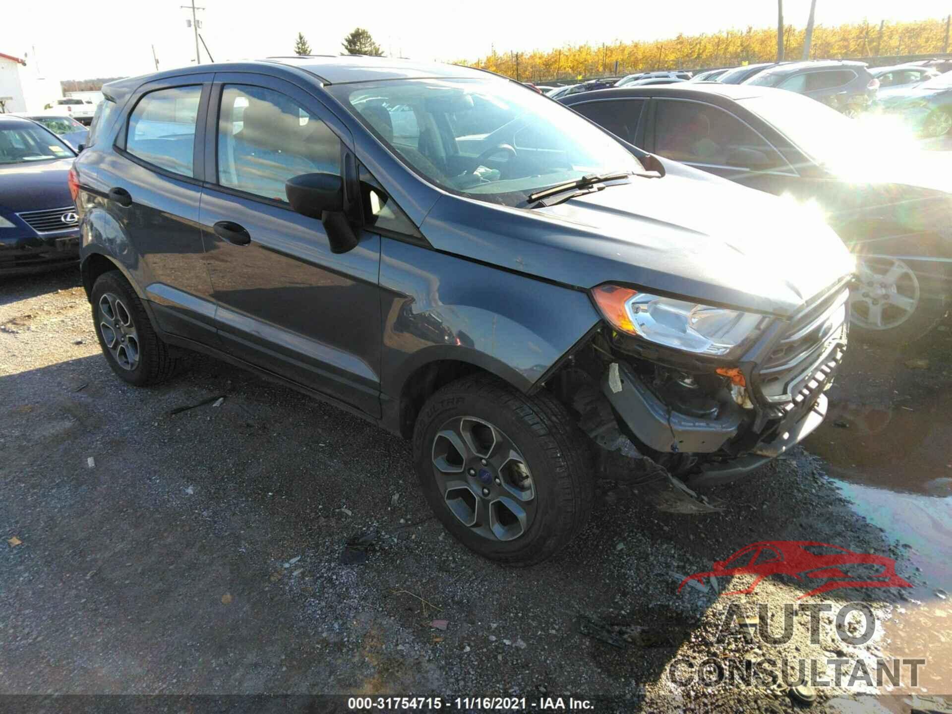 FORD ECOSPORT 2018 - MAJ6P1SL4JC217124