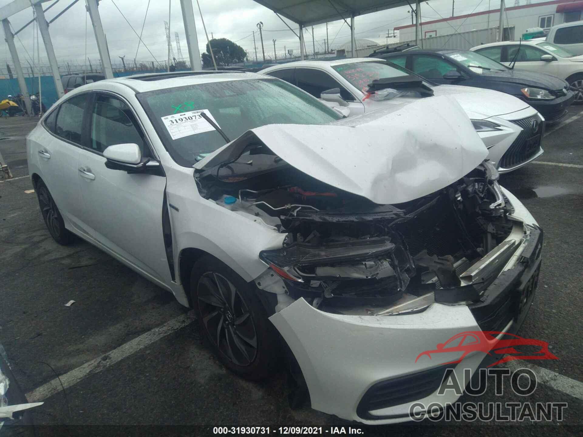 HONDA INSIGHT 2020 - 19XZE4F92LE012328