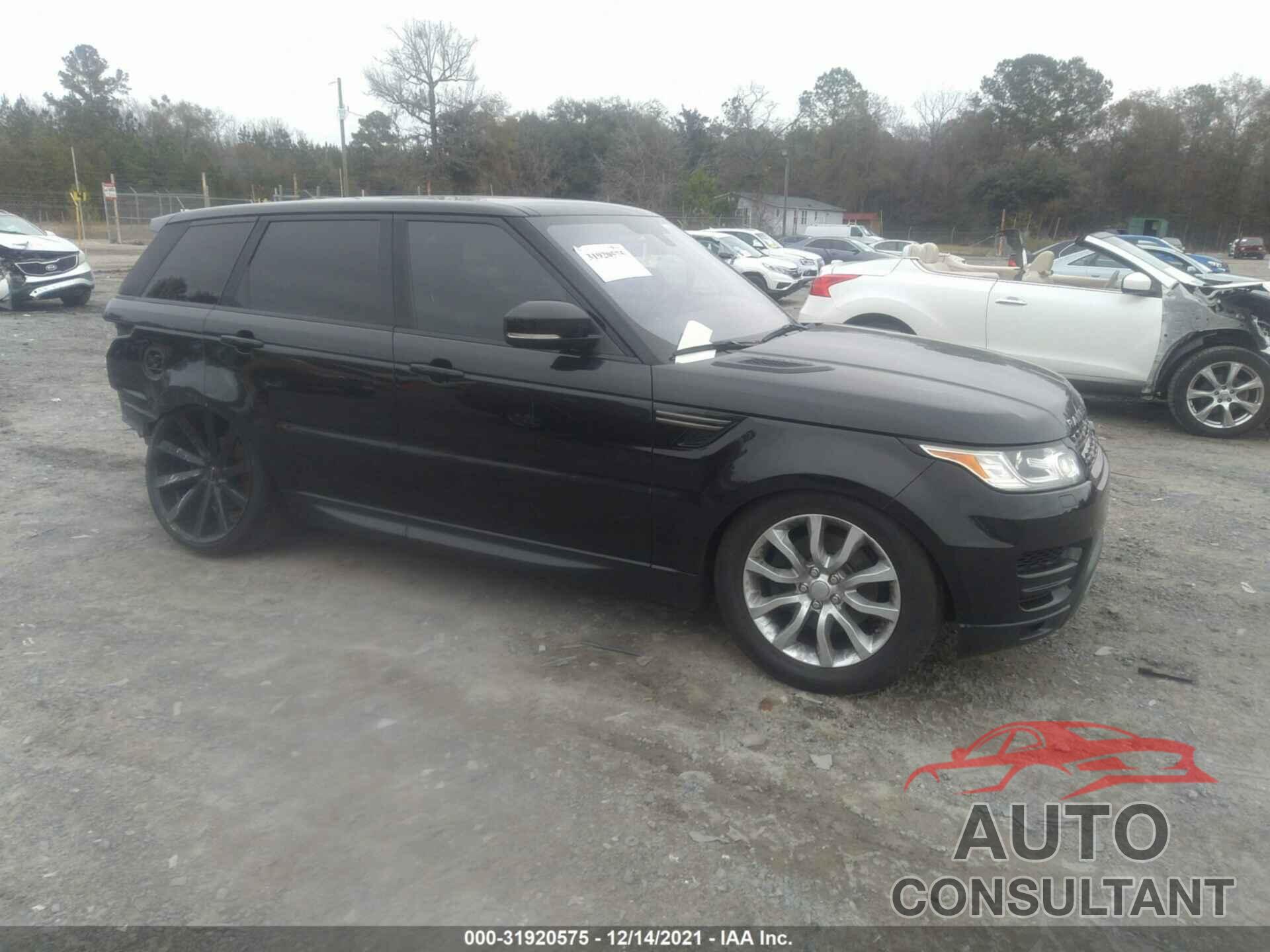 LAND ROVER RANGE ROVER SPORT 2016 - SALWG2PF7GA587645