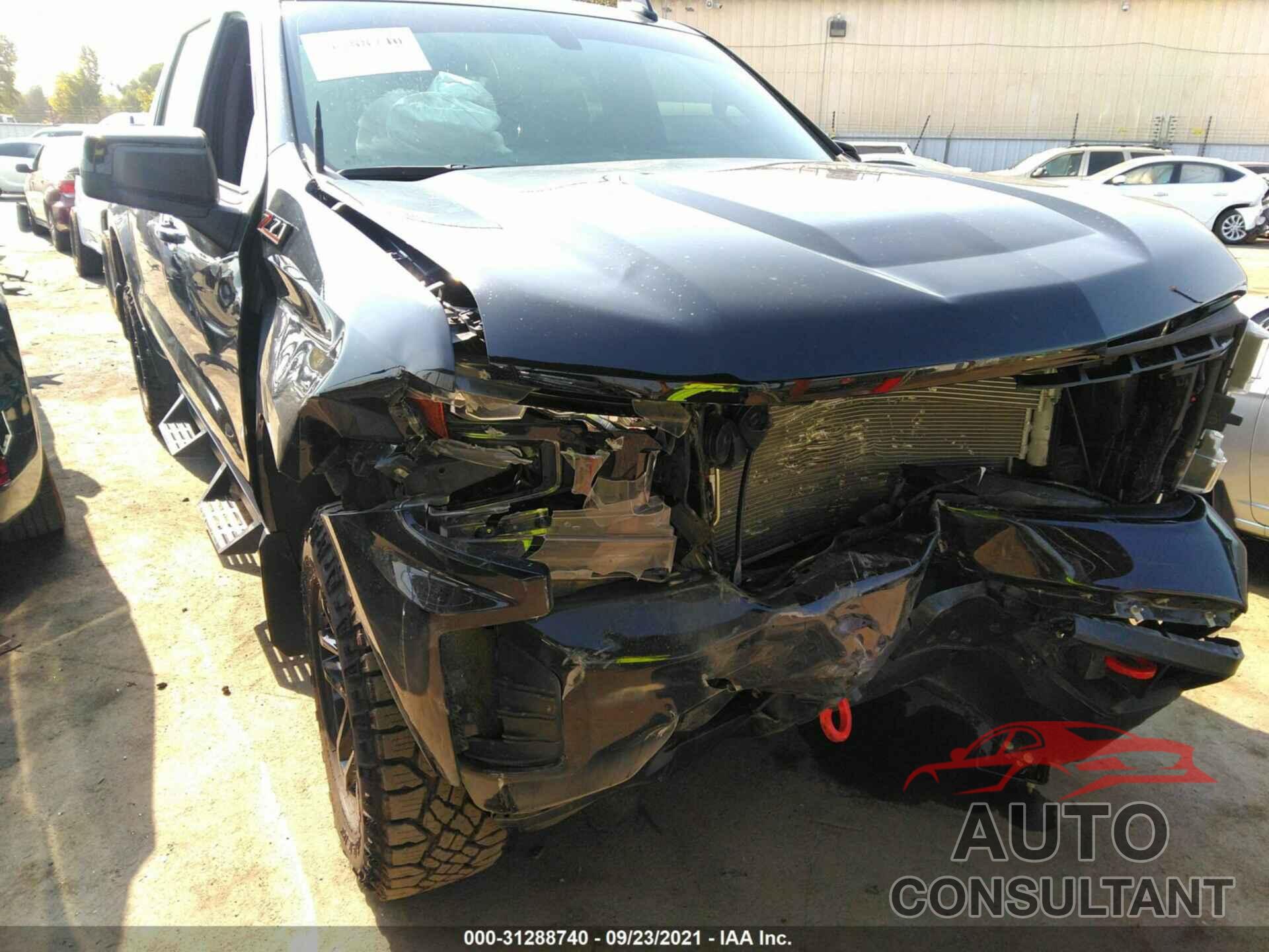 CHEVROLET SILVERADO 1500 2021 - 1GCPYFED8MZ129613