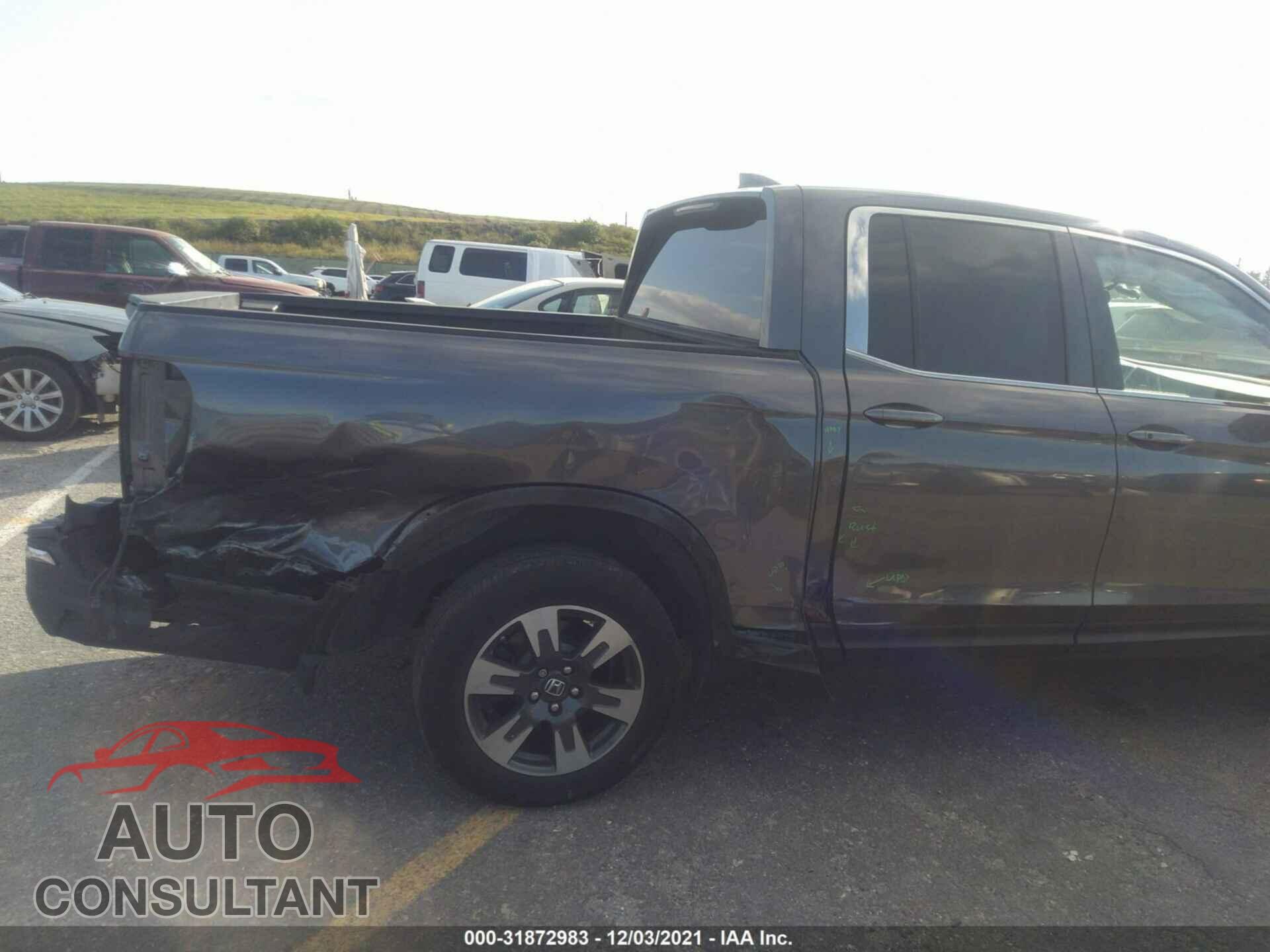HONDA RIDGELINE 2017 - 5FPYK3F59HB005378