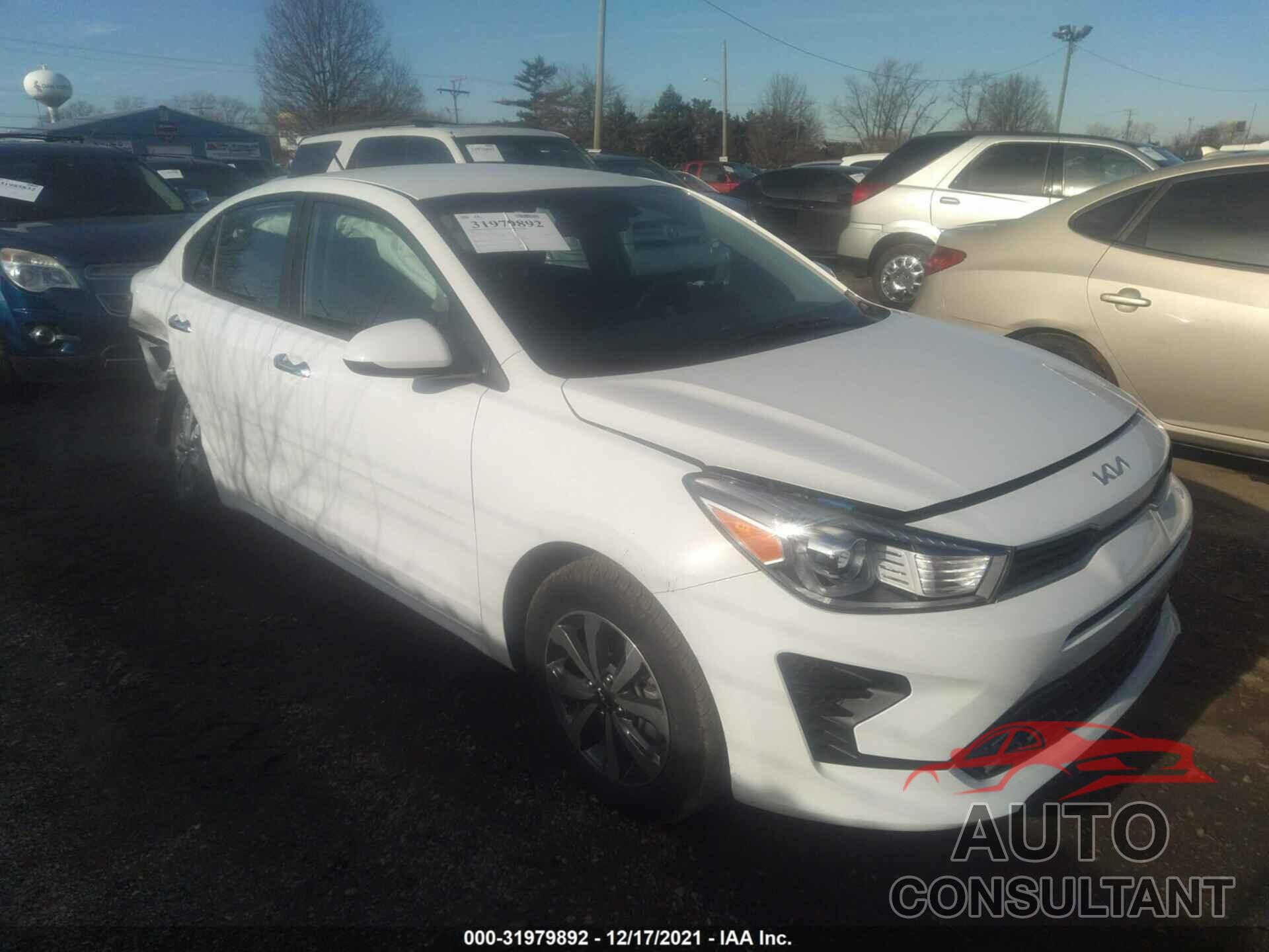 KIA RIO 2022 - 3KPA24ADXNE432472
