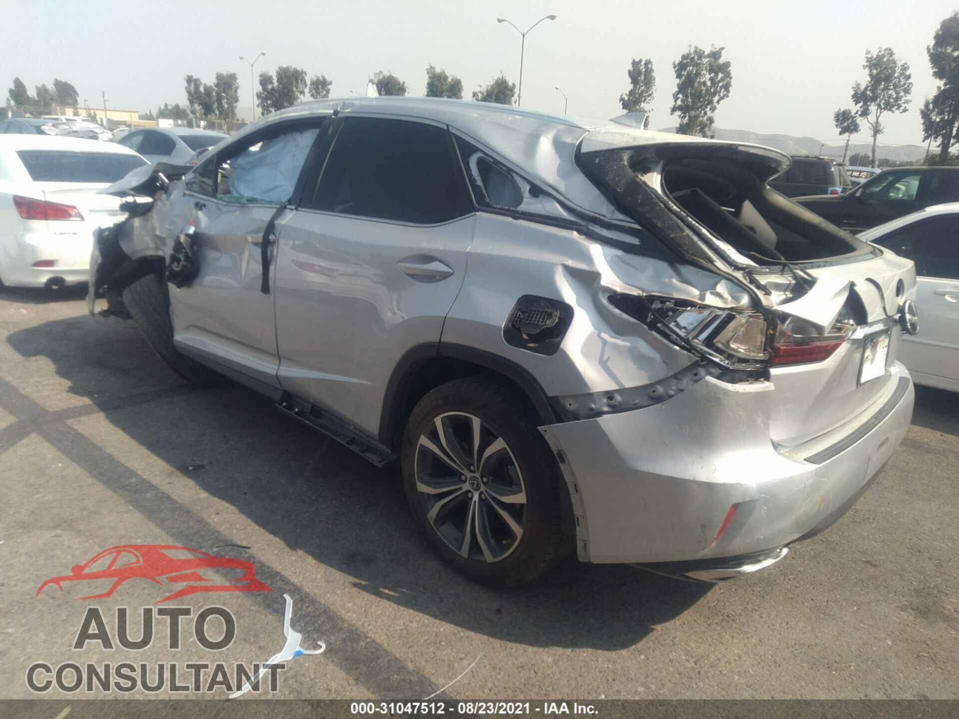 LEXUS RX 2018 - 2T2ZZMCA3JC093480