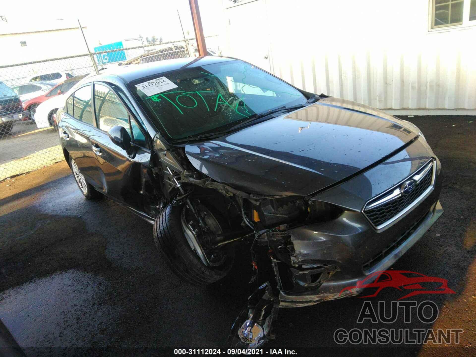 SUBARU IMPREZA 2018 - 4S3GKAB67J3624913