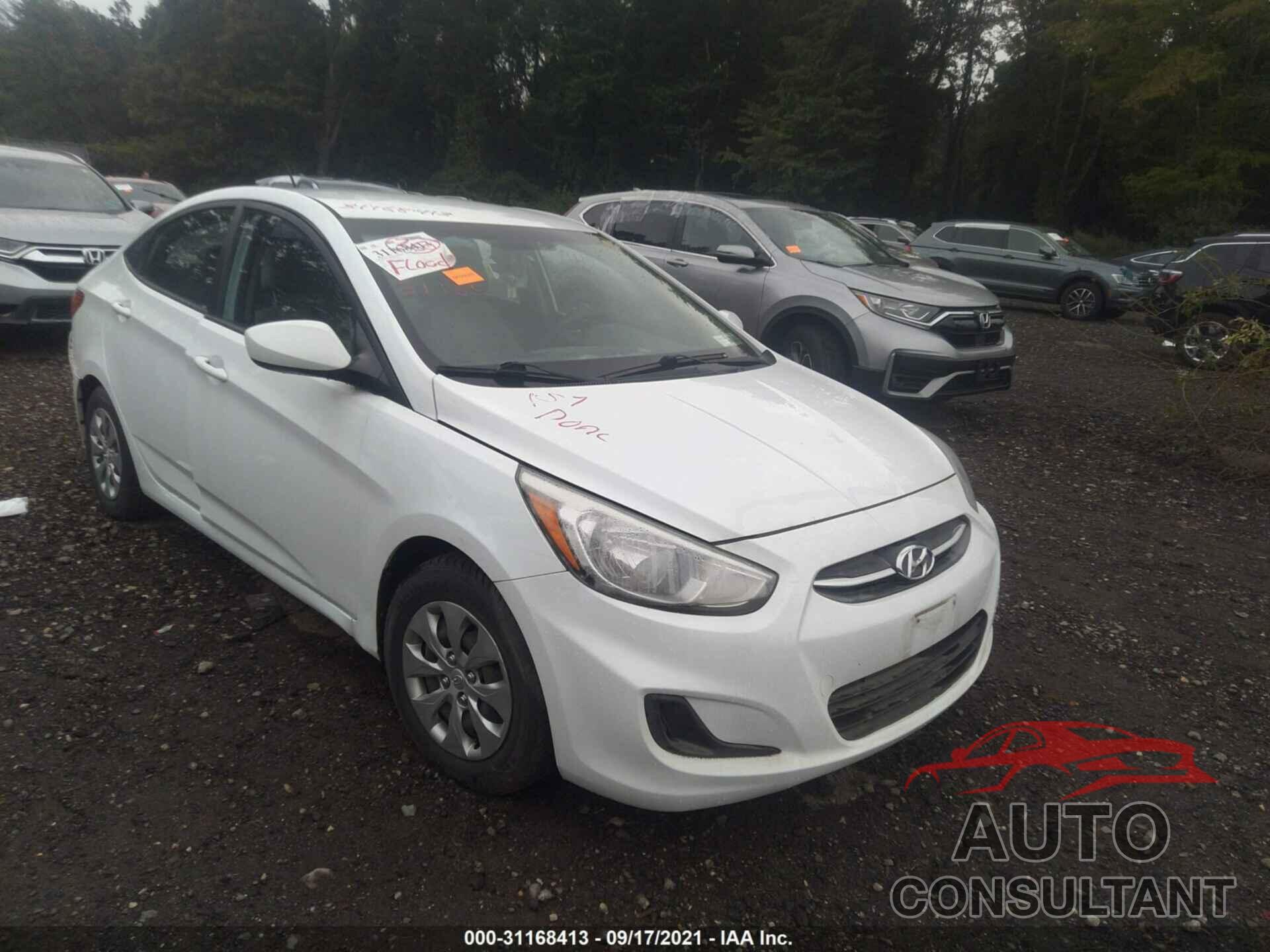 HYUNDAI ACCENT 2017 - KMHCT4AEXHU218419