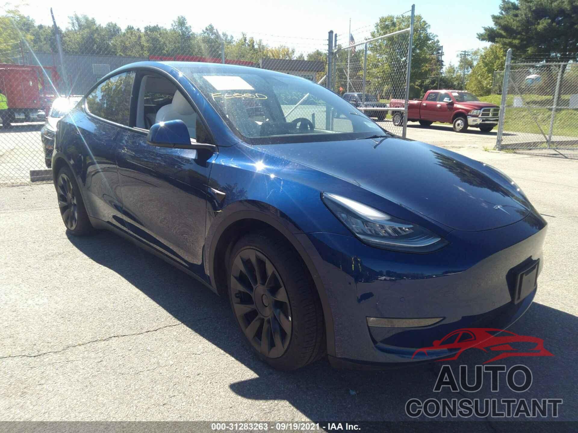 TESLA MODEL Y 2021 - 5YJYGDEE6MF195992