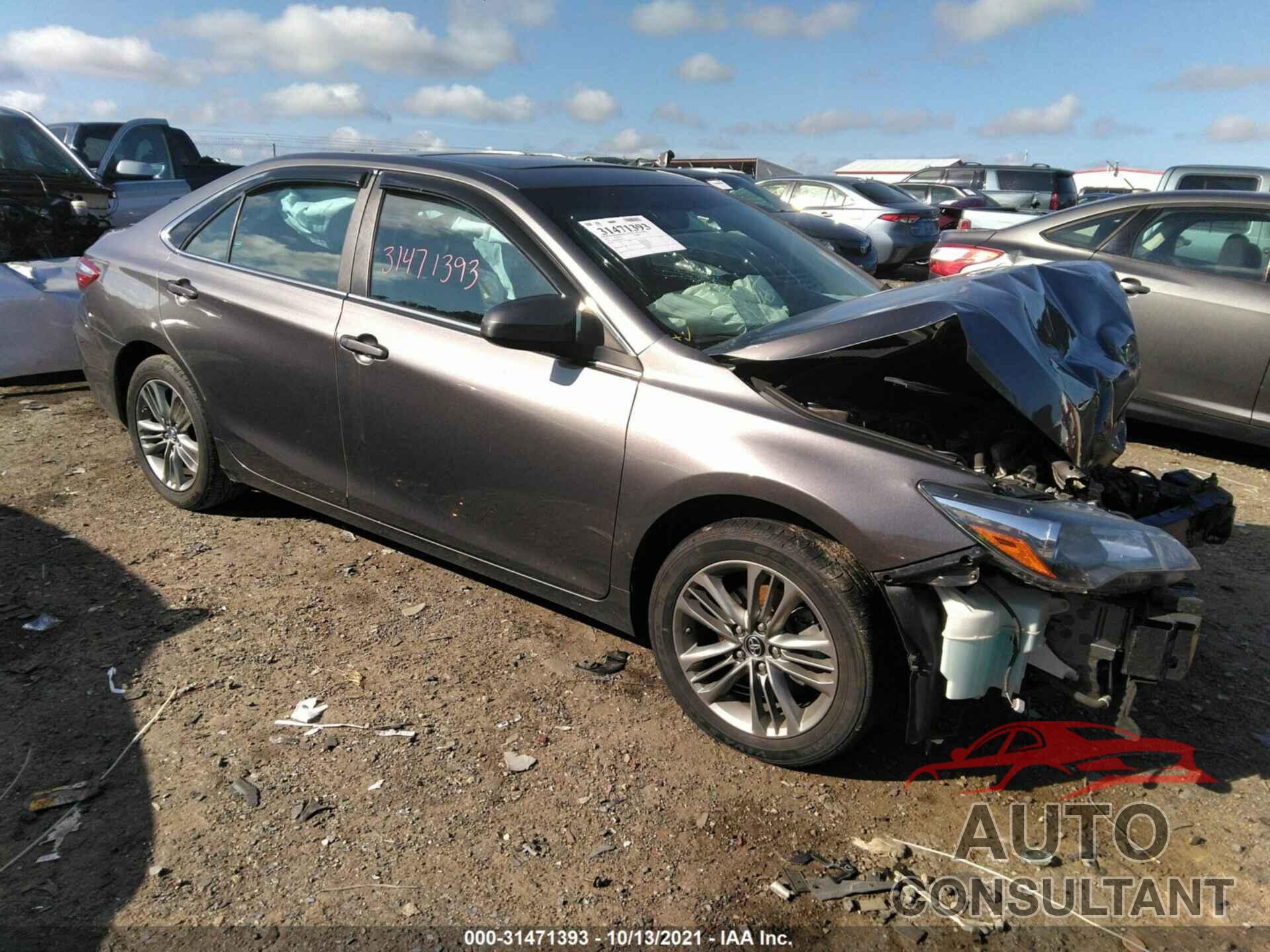 TOYOTA CAMRY 2017 - 4T1BF1FK2HU367133