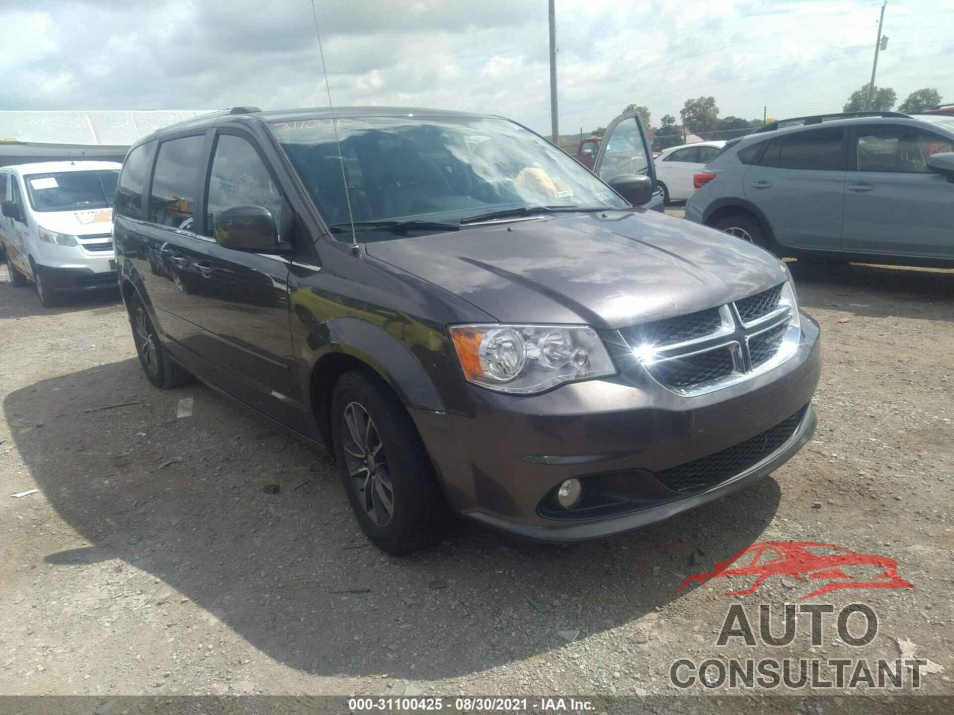 DODGE GRAND CARAVAN 2017 - 2C4RDGCG5HR666611