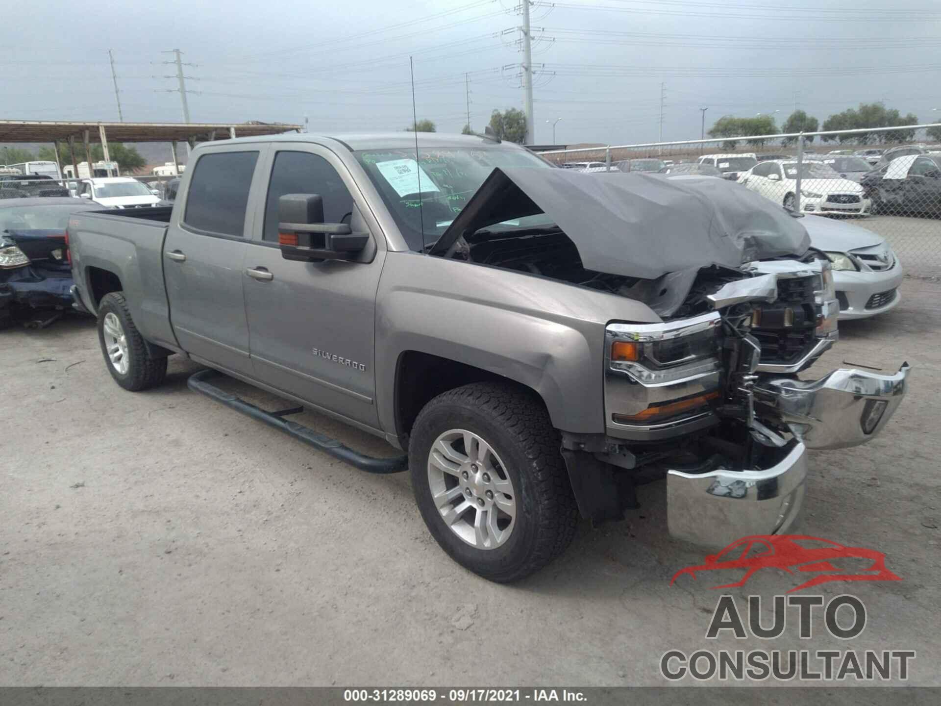 CHEVROLET SILVERADO 1500 2017 - 3GCUKREC9HG172019