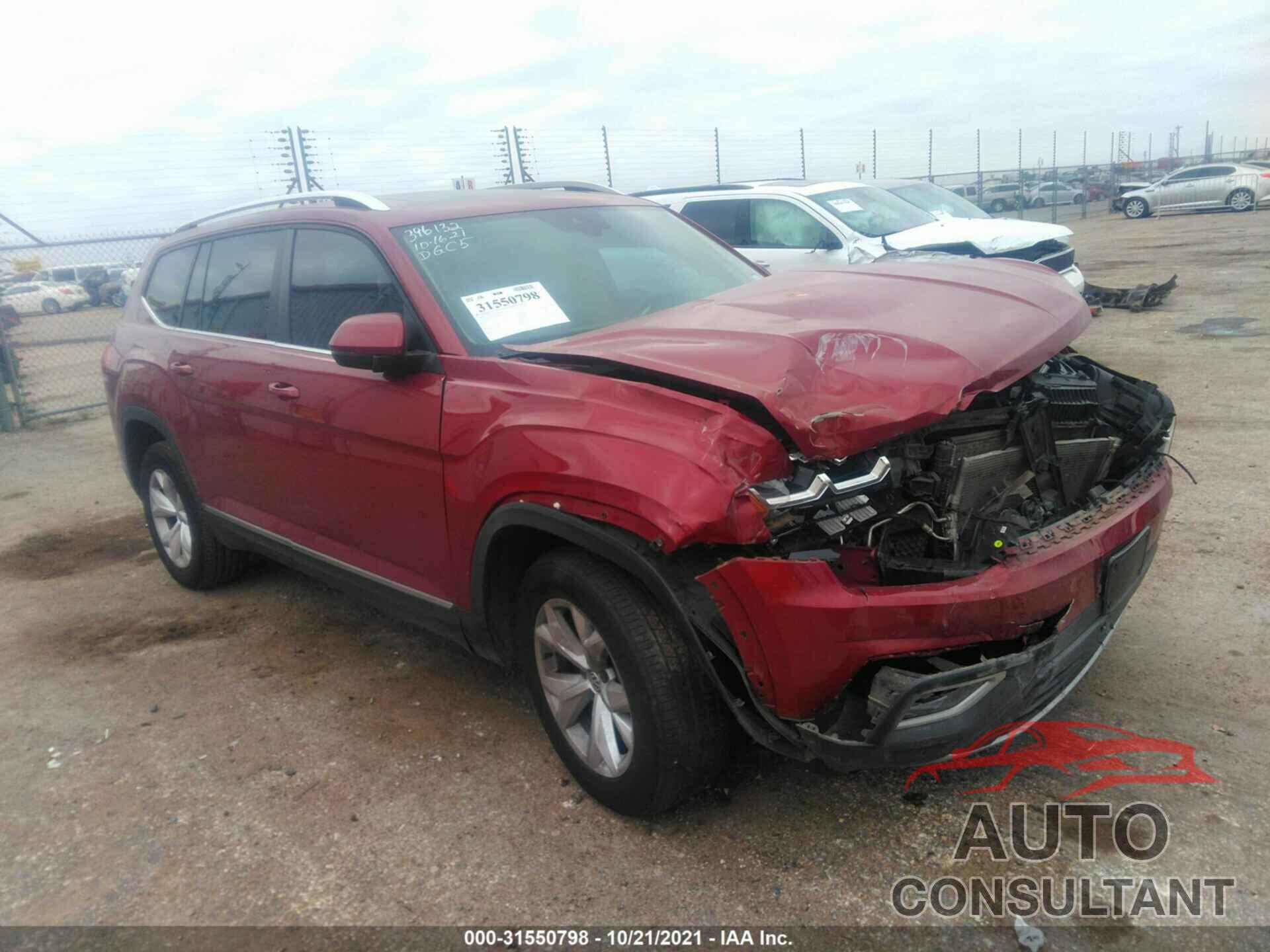 VOLKSWAGEN ATLAS 2018 - 1V2ER2CA6JC520407