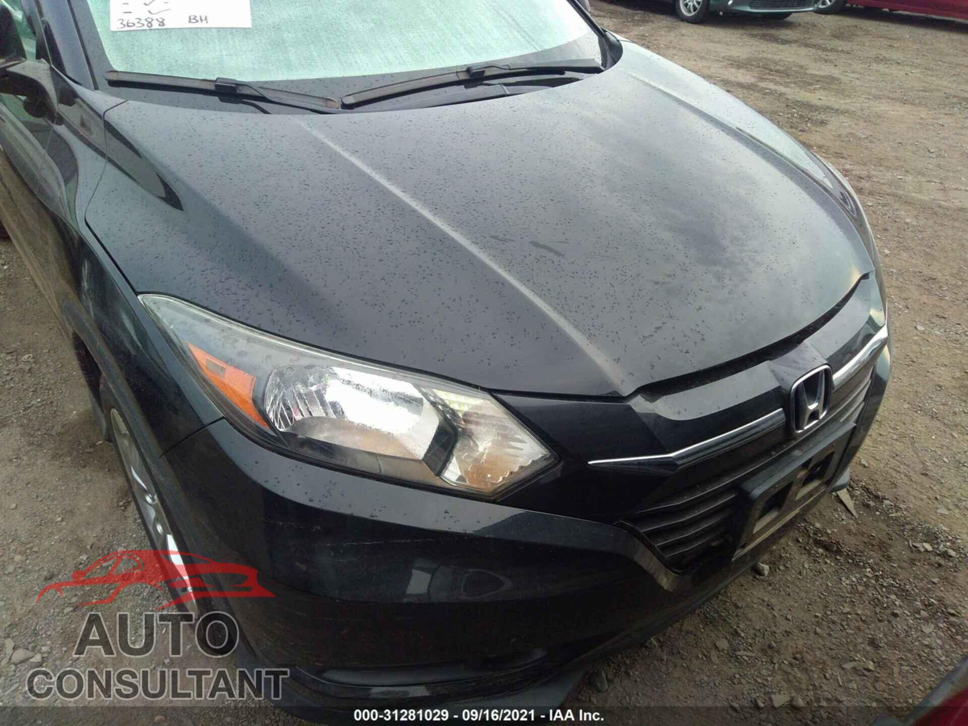 HONDA HR-V 2017 - 3CZRU6H56HM725541