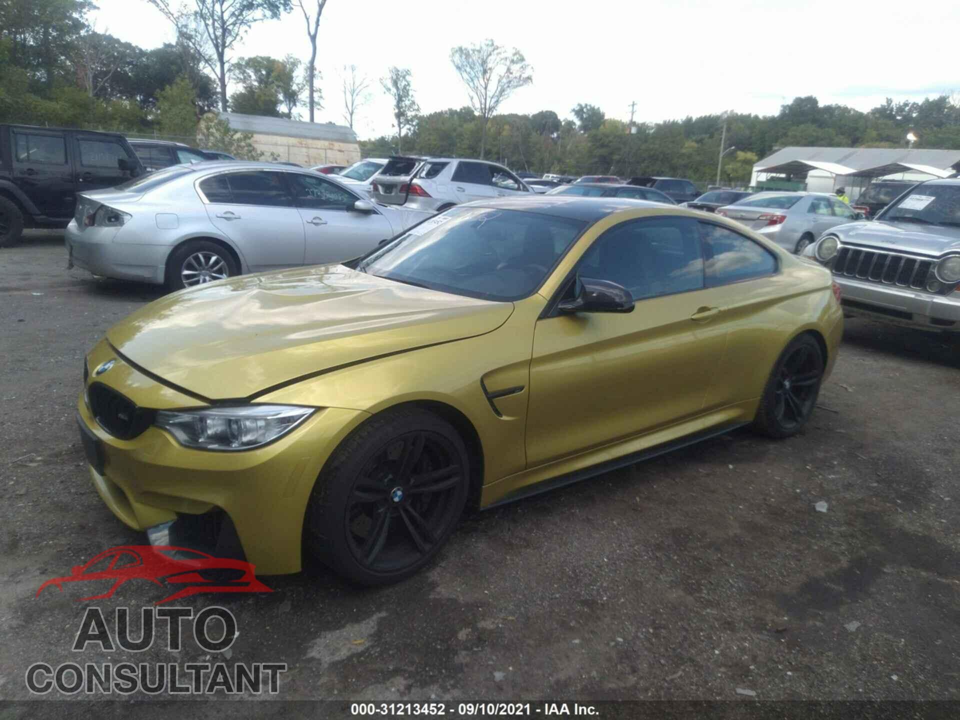BMW M4 2016 - WBS3R9C54GK336840