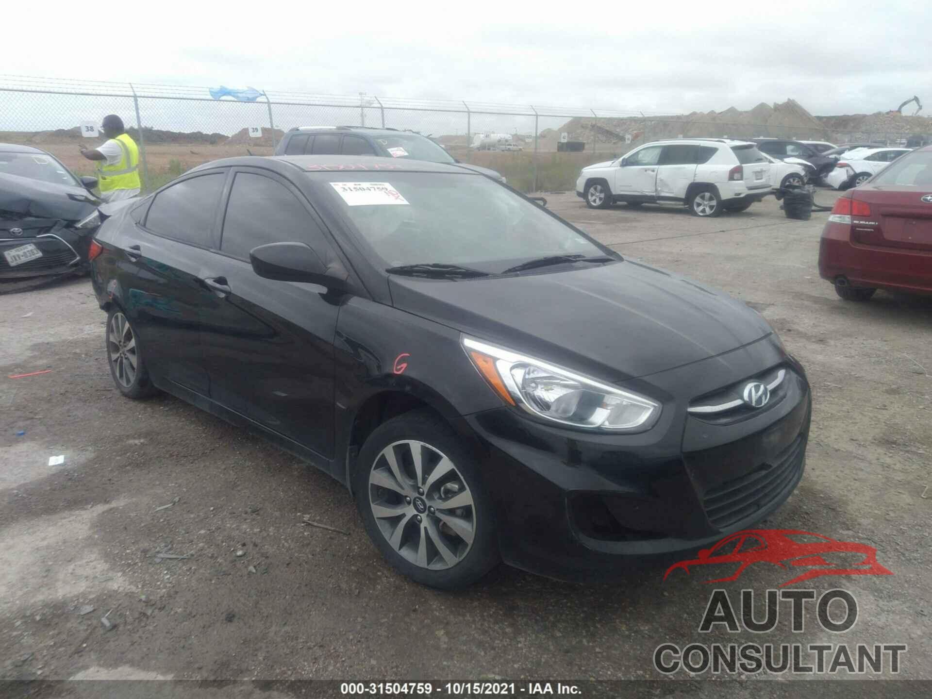 HYUNDAI ACCENT 2017 - KMHCT4AE3HU353449