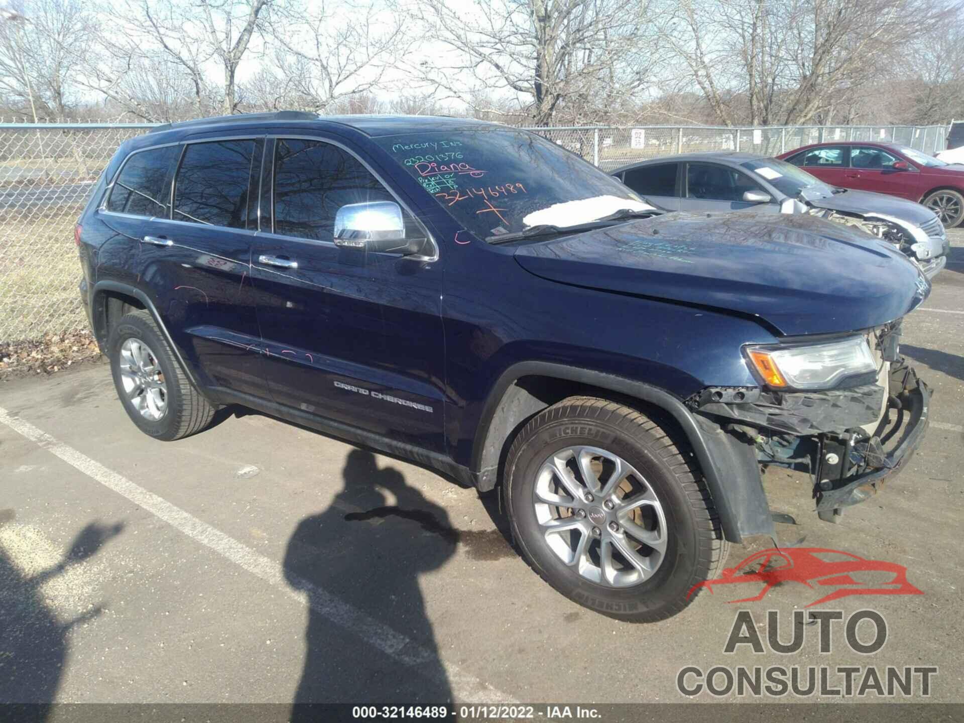 JEEP GRAND CHEROKEE 2016 - 1C4RJFBGXGC434212