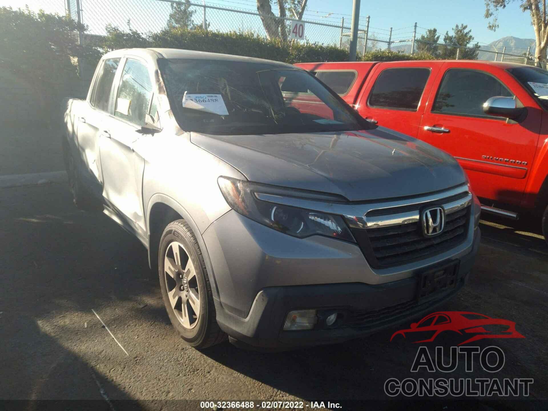 HONDA RIDGELINE 2017 - 5FPYK2F67HB004359