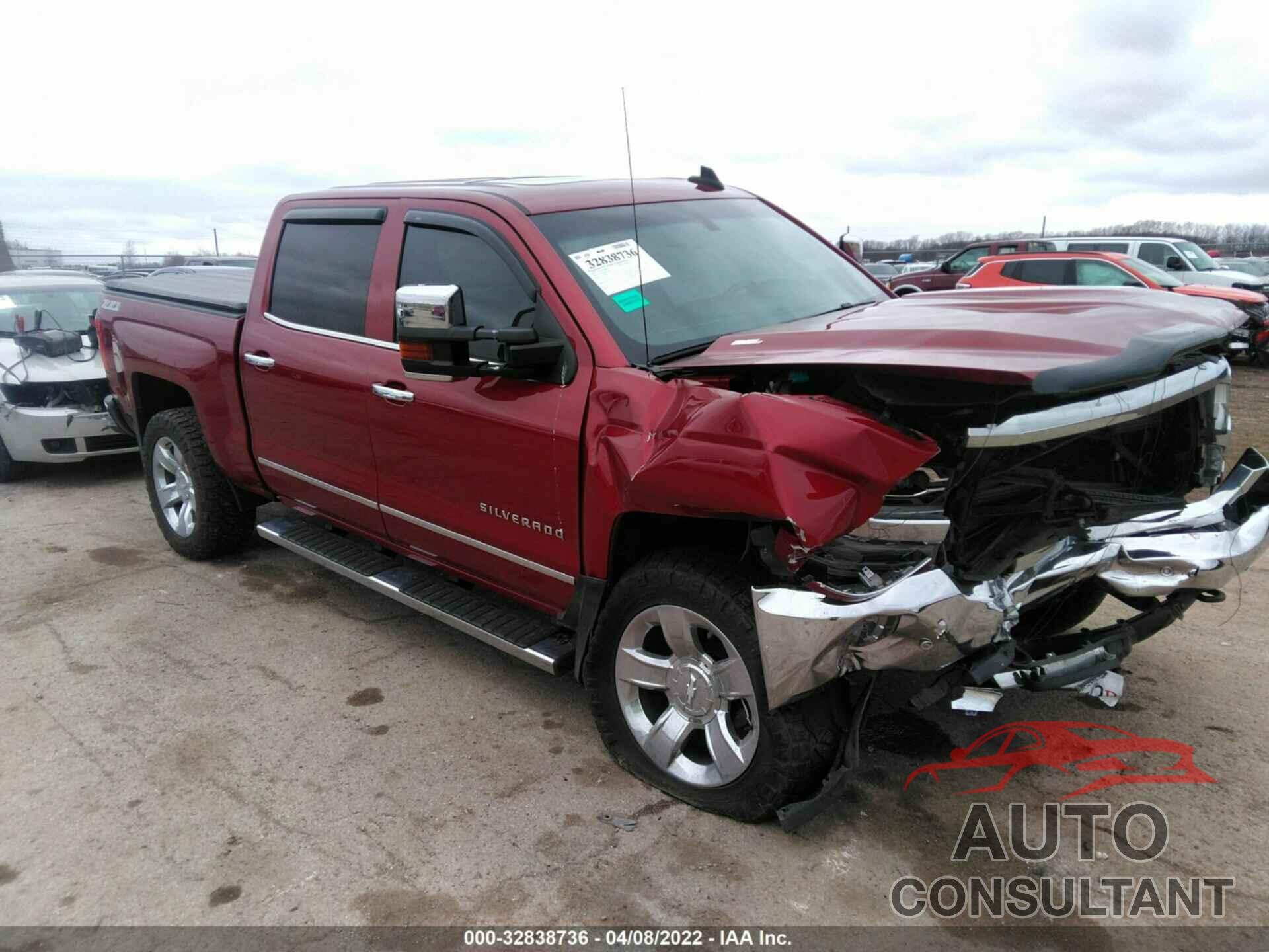 CHEVROLET SILVERADO 1500 2018 - 3GCUKSEJ0JG493894